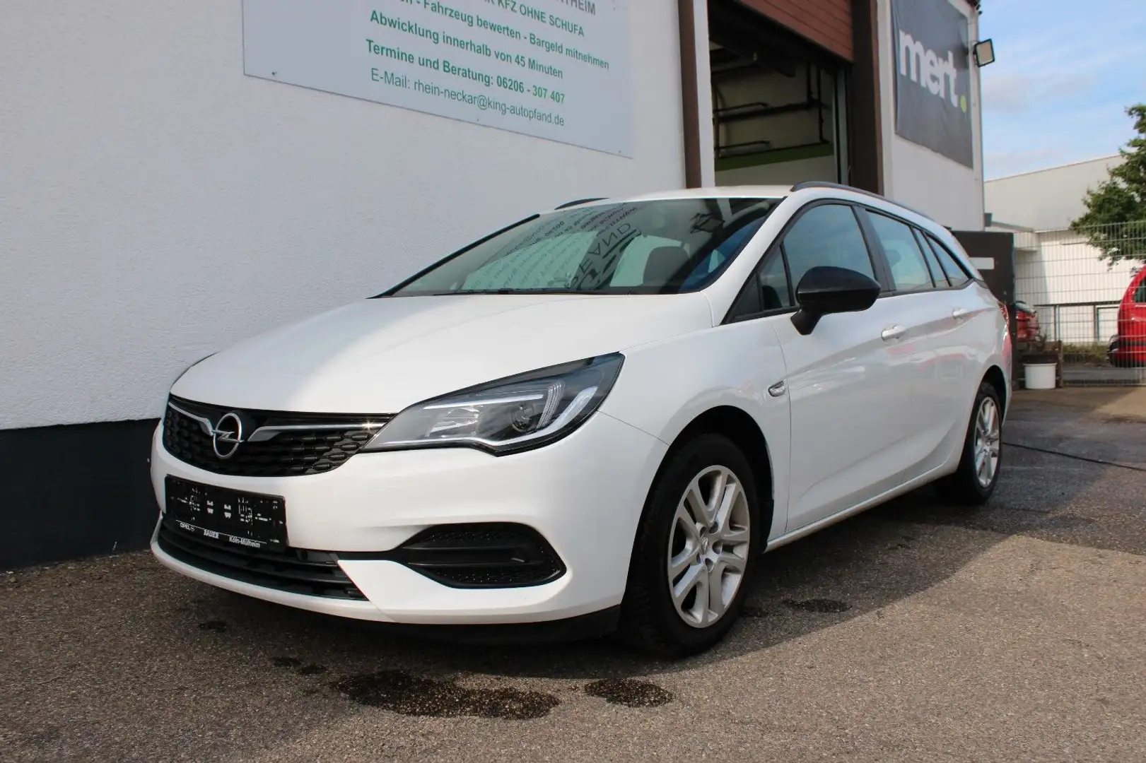 Opel Astra K 1.5 CDTI ST Navi Klima PDC Weiß - 1