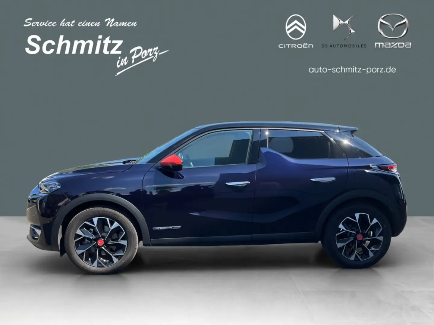 DS Automobiles DS 3 Crossback E-Tense ACC LED Kamera Standheizung Blau - 2