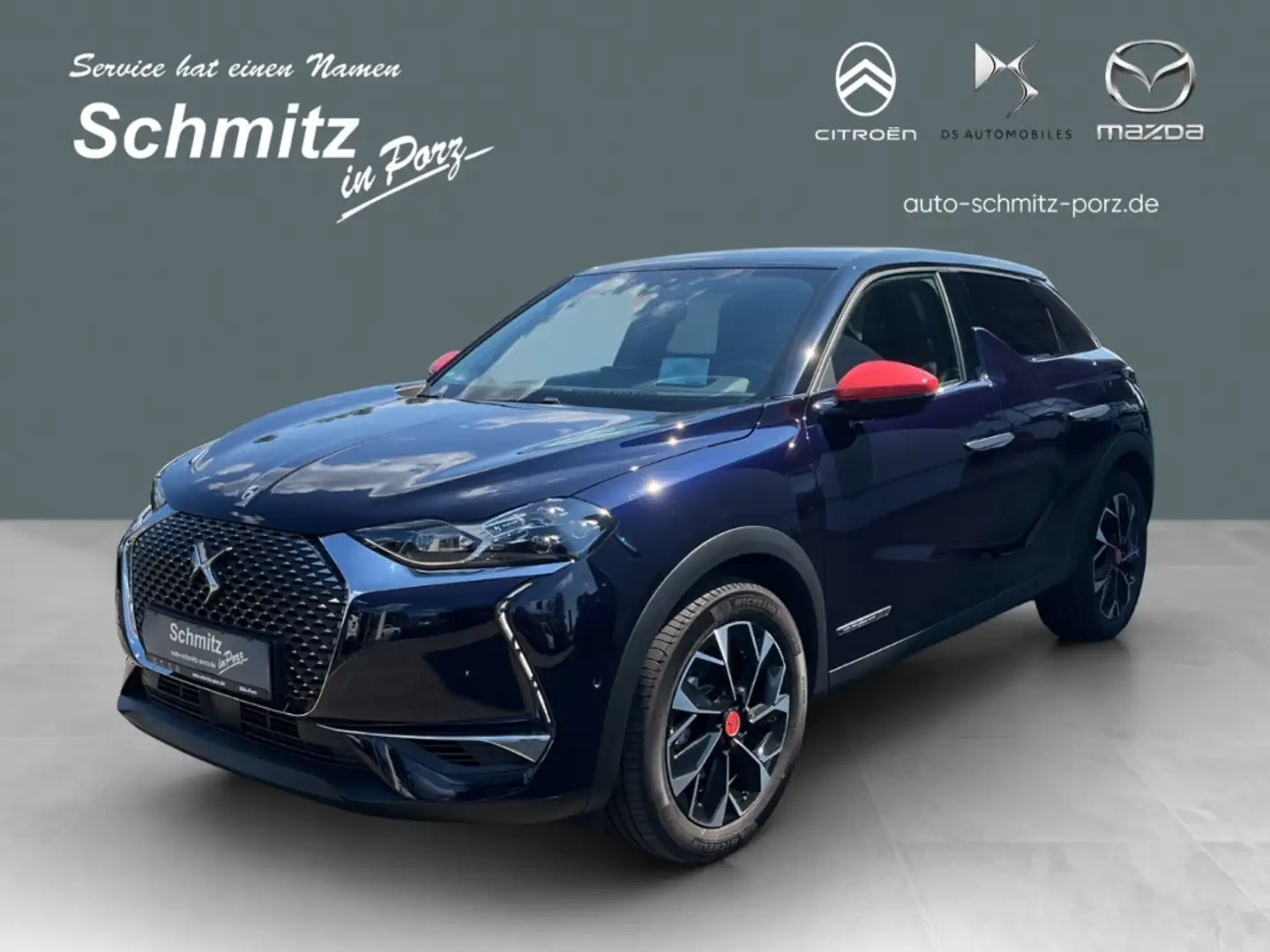 DS Automobiles DS 3 Crossback E-Tense ACC LED Kamera Standheizung Blau - 1