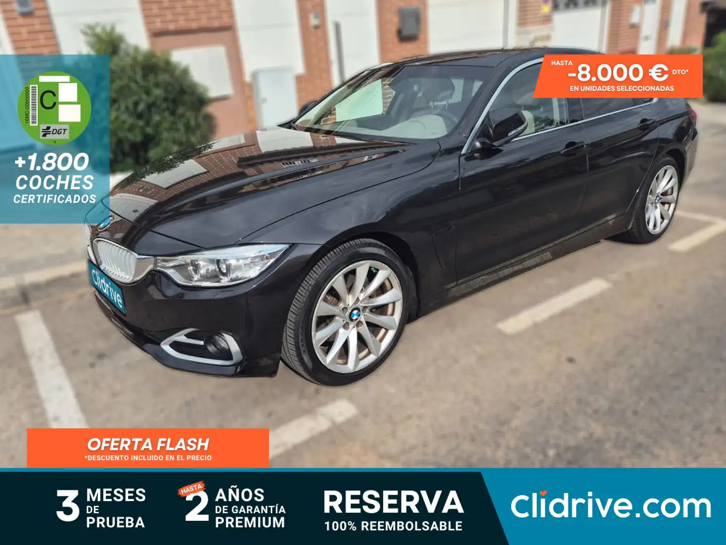 BMW 420 420d Gran Coupé Negro - 1