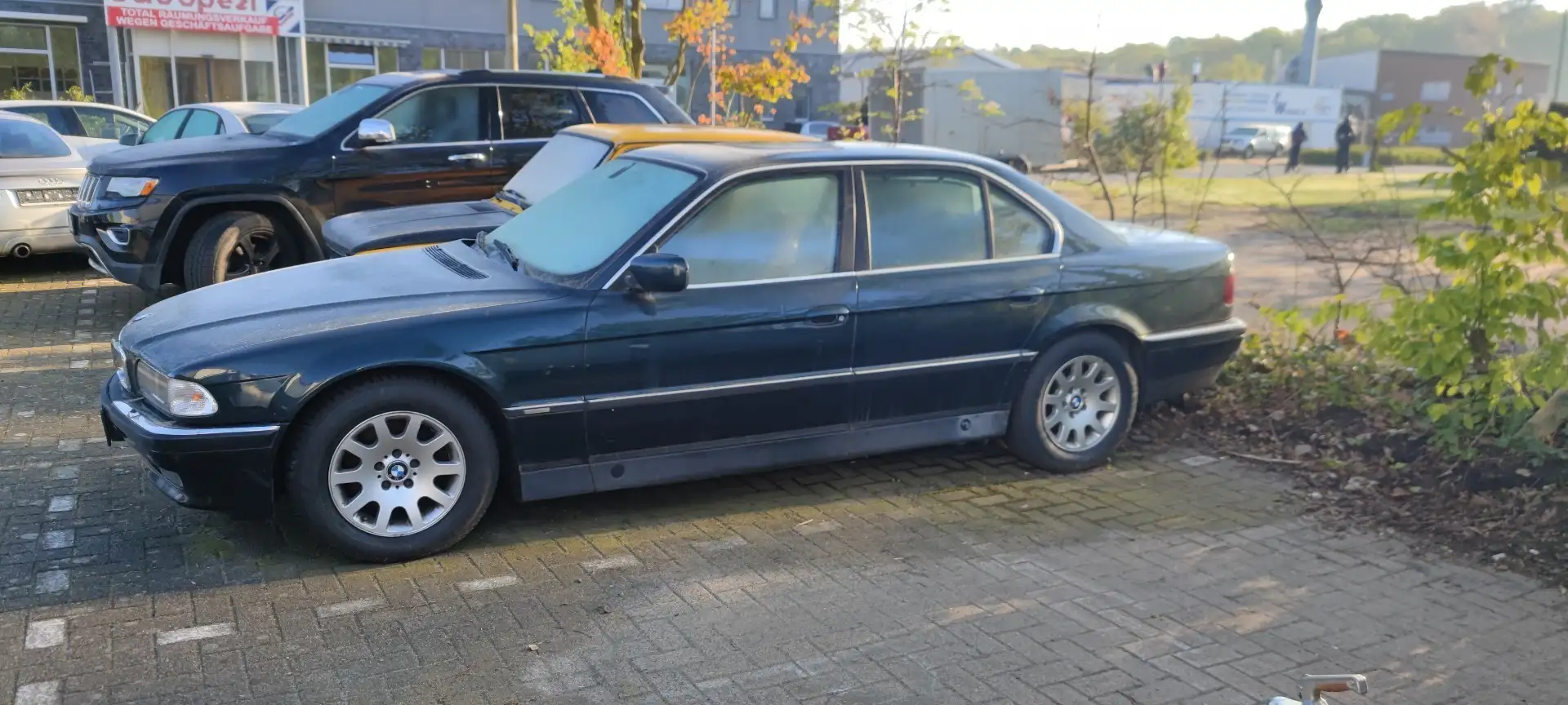BMW 740 740i *TÜV 12/2025* *Motorschaden* *LPG* Zöld - 2