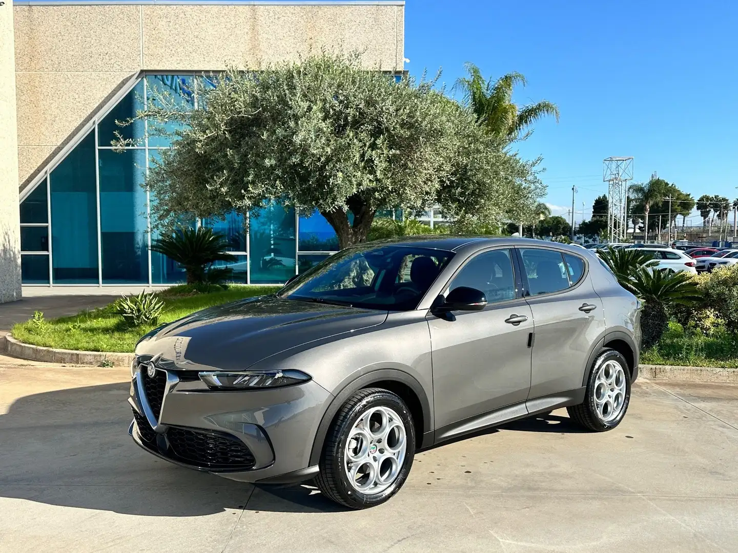 Alfa Romeo Tonale Sprint 130cv possibilità noleggio no scoring Gri - 1