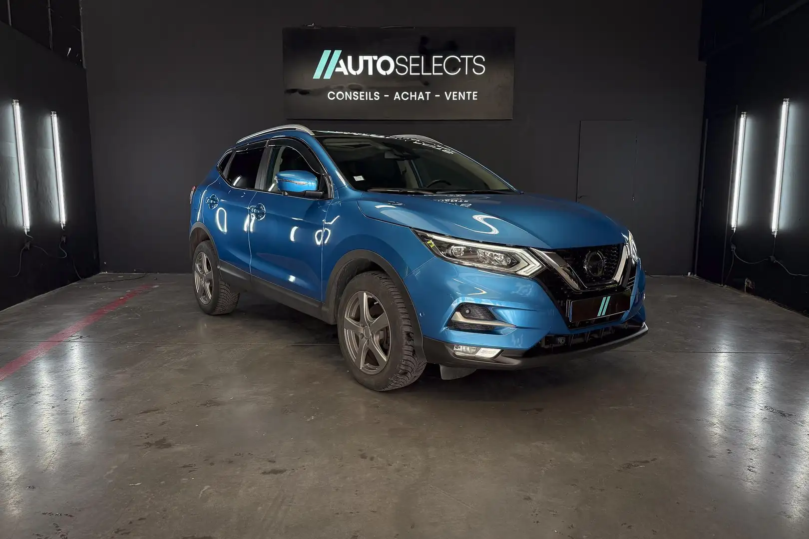 Nissan Qashqai 4x4. - TEKNA - 1.7 dCi - 150cv | TOIT PANORAMIQUE  Azul - 1