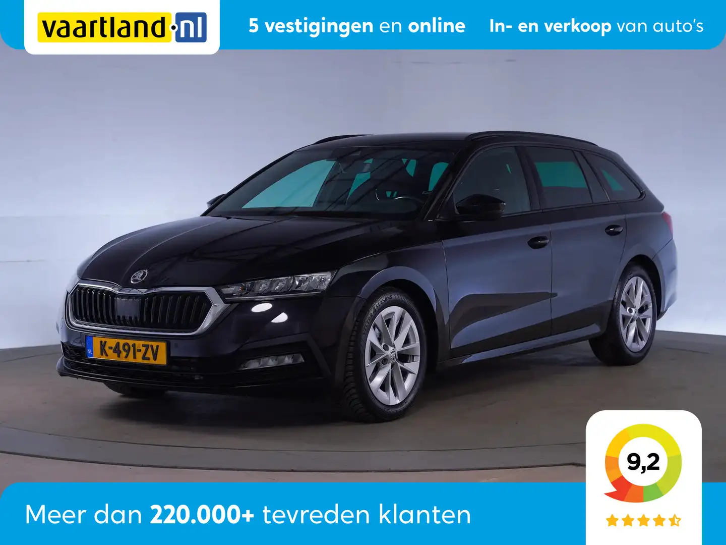 Skoda Octavia 1.5 e-TSI Sport Businesss Aut. [ LED Navi Sportsto Noir - 1
