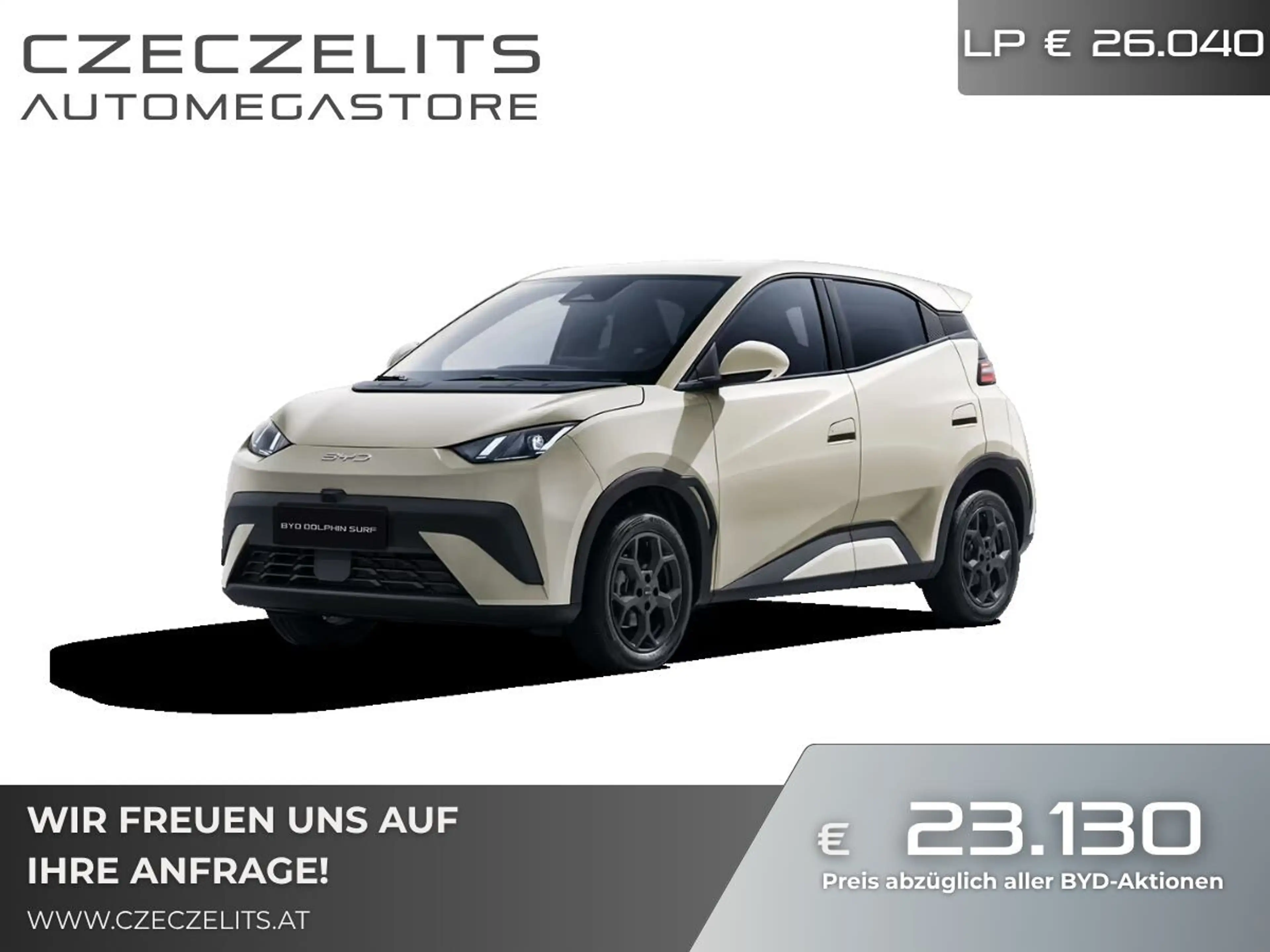 BYD Dolphin Surf 43,2 kWh Boost Österreich Paket ON2607788 JF