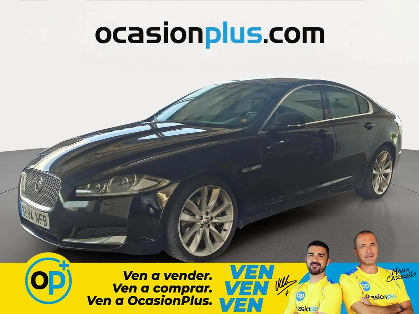Jaguar XF 3.0 V6 S/C Portfolio Aut. Negro - 1