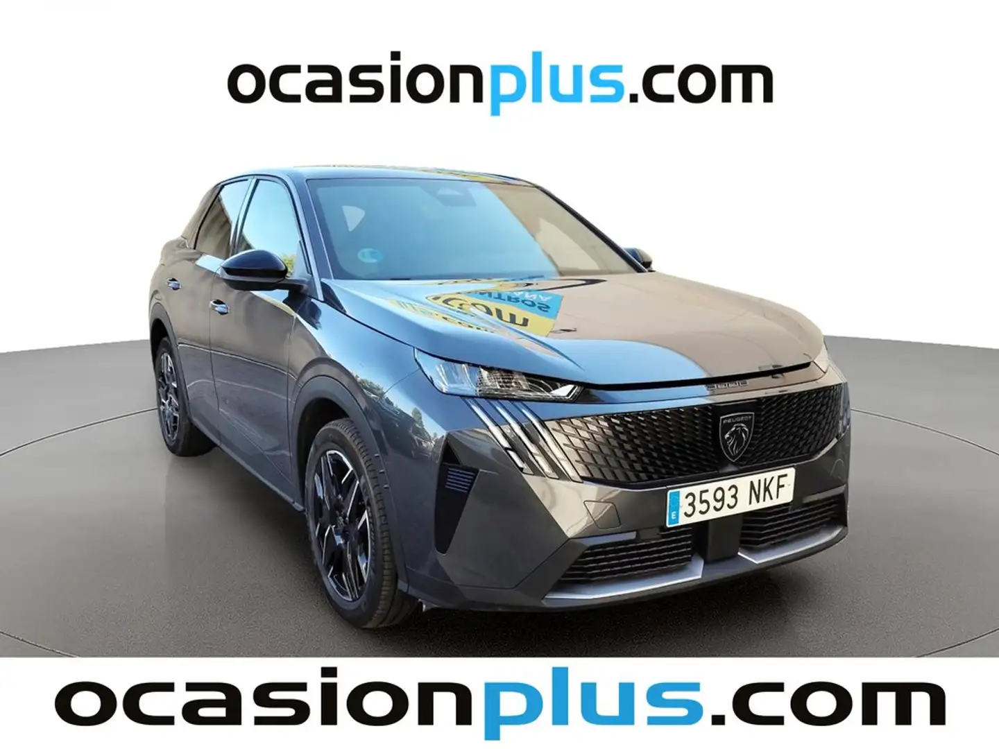 Peugeot 3008 Hybrid Allure eDCS6 145 Gris - 2