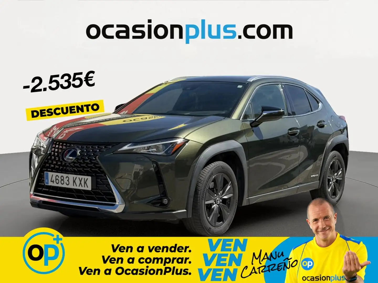 Lexus UX 250h Business Navigation 2WD Verde - 1
