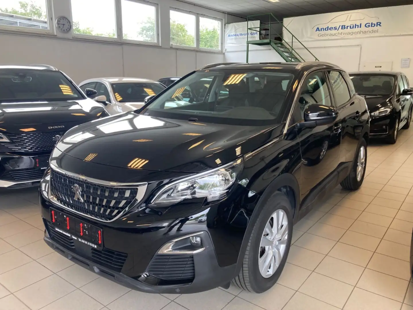 Peugeot 3008 Active Business Navi Panodach SHZ Temp PDC Schwarz - 2