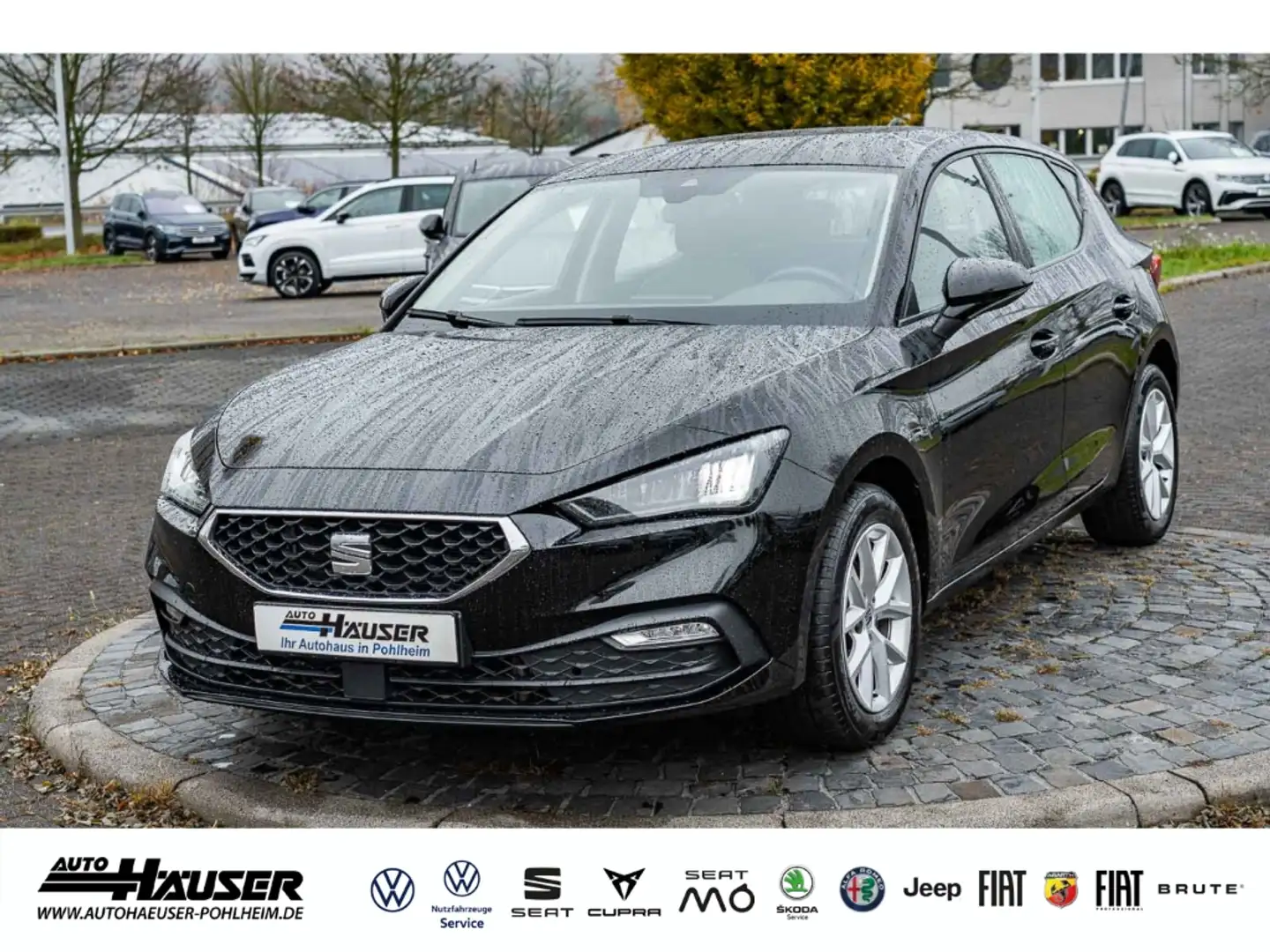 SEAT Leon Style 2.0 TDI AHK TEMPOMAT LED PDC Noir - 1