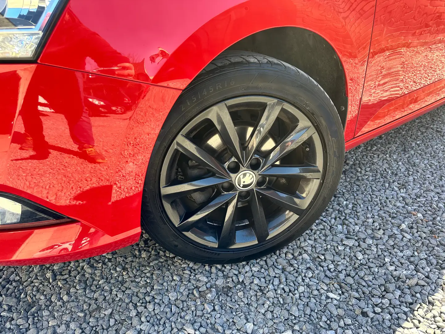 Skoda Fabia 1.0 TSI Ambition / 1 AN DE GARANTIE Rouge - 2