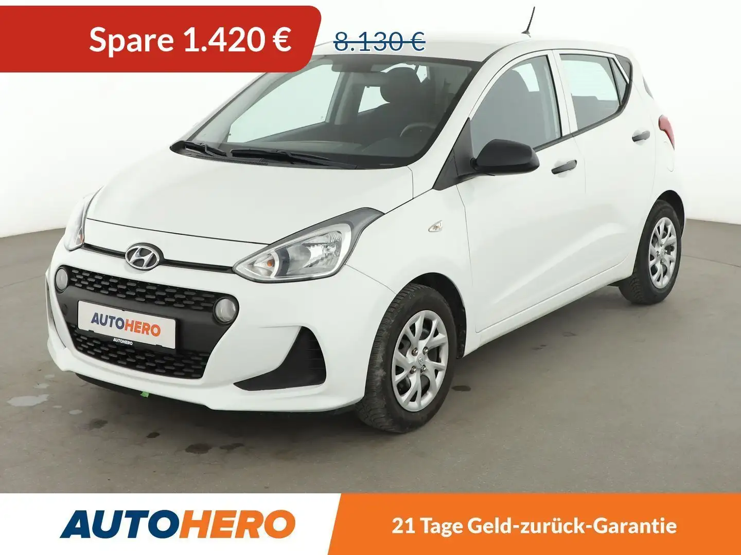Hyundai i10 1.0 Go Plus *KLIMA*GARANTIE* White - 1