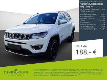 MY18 Limited 1.4l MultiAir 125kw (170PS) 4x4 Auto9