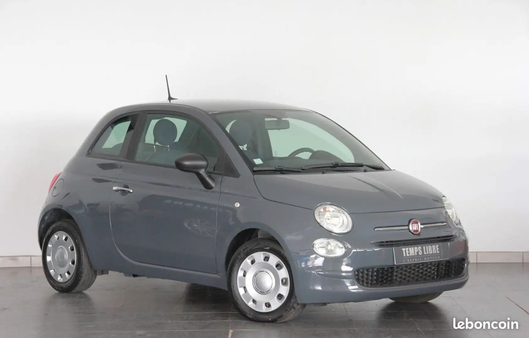 Fiat 500 1.0L 70CH Gris - 2