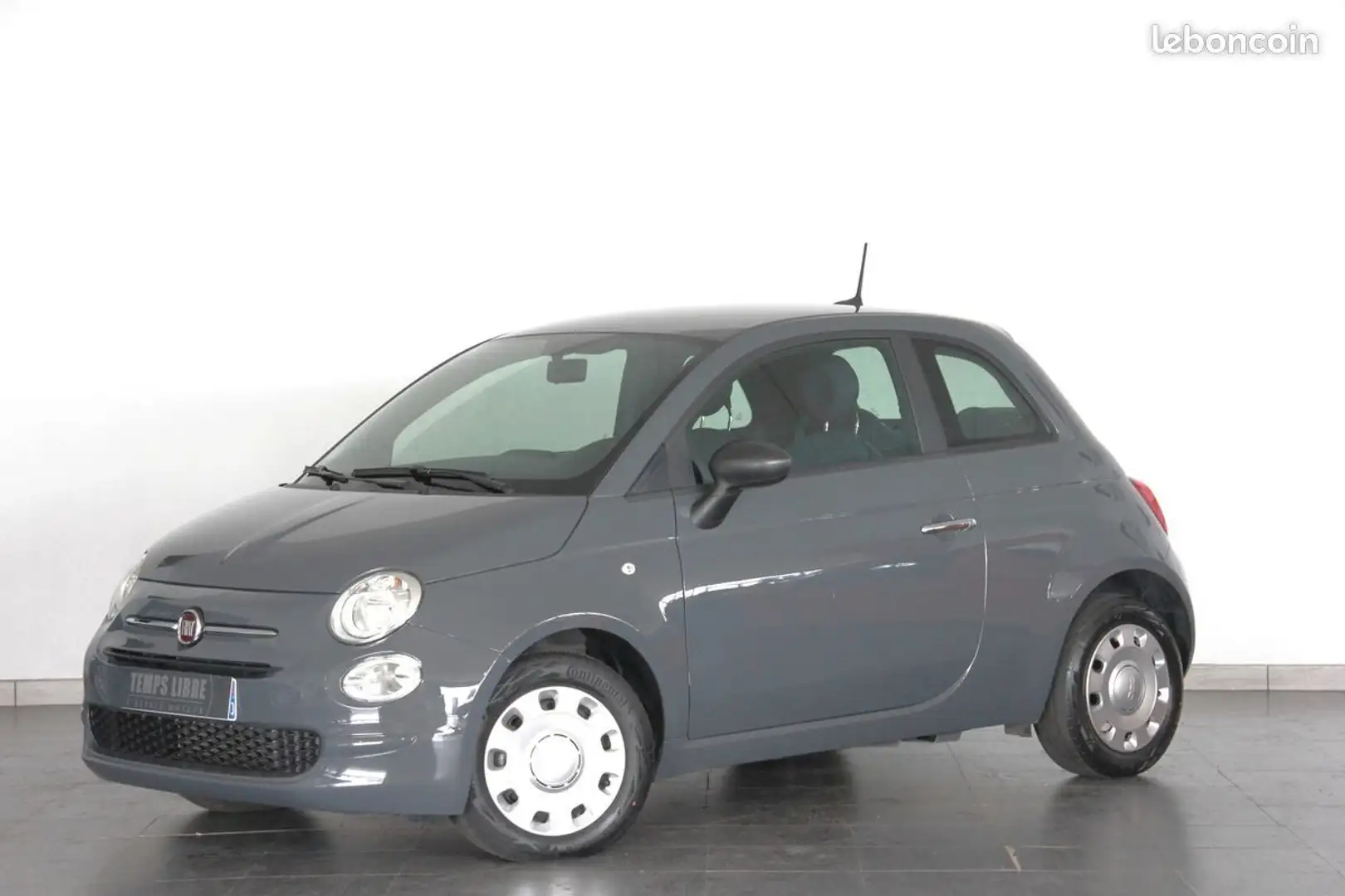 Fiat 500 1.0L 70CH Gris - 1