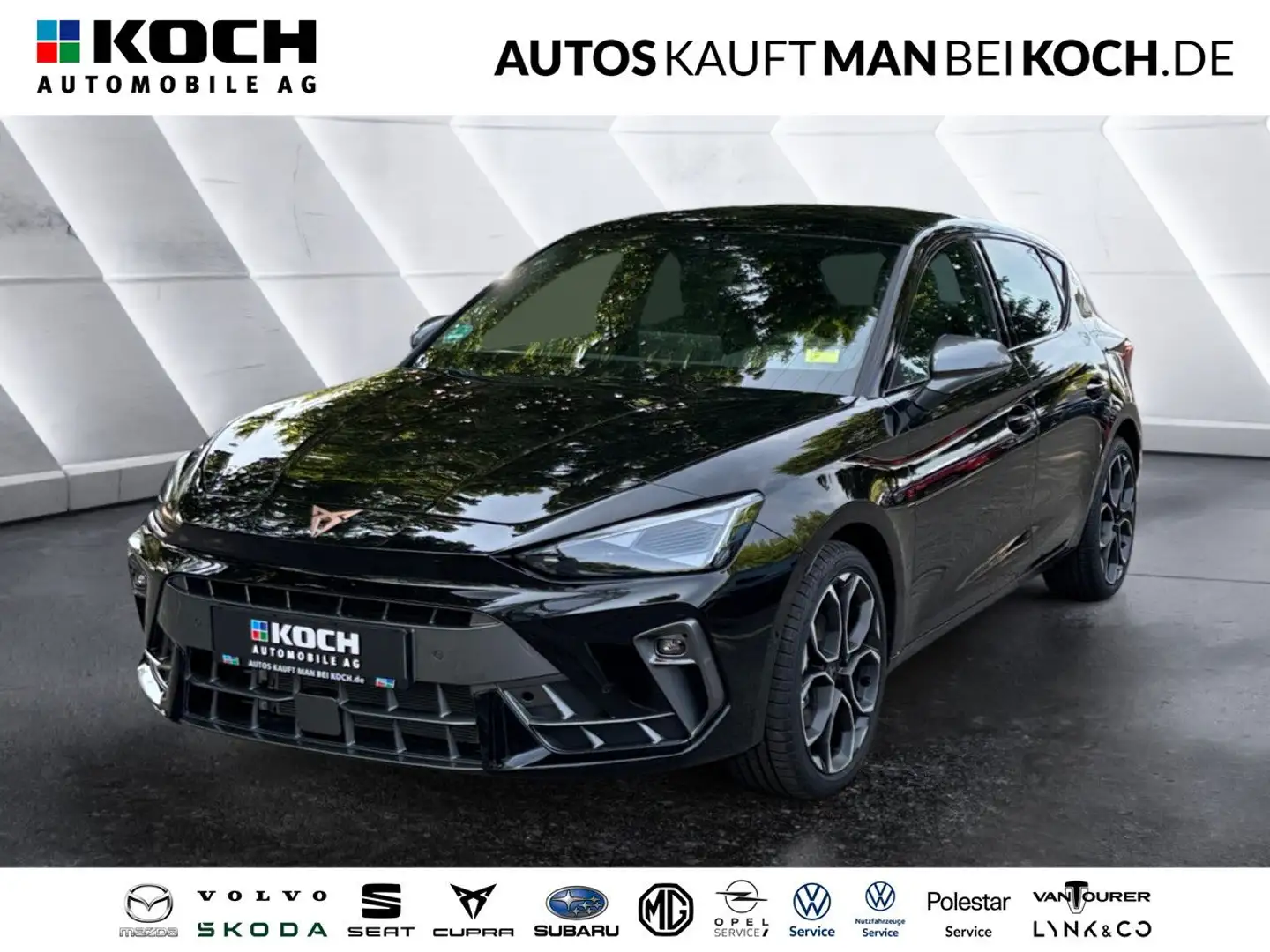 CUPRA Leon 1.5eTSI DSG PARKLENKACC LED  NAVI TOTWINKEL Schwarz - 1