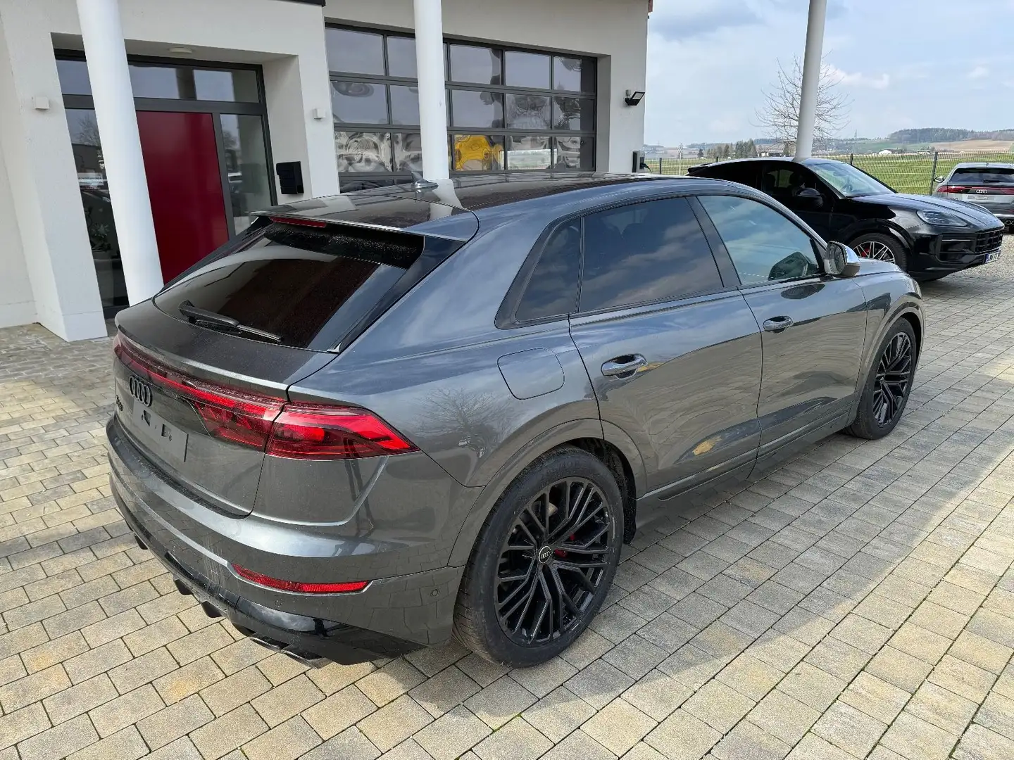 Audi SQ8 FACELIFT#Headup#Pano#S-Line#Abstand# Szary - 2