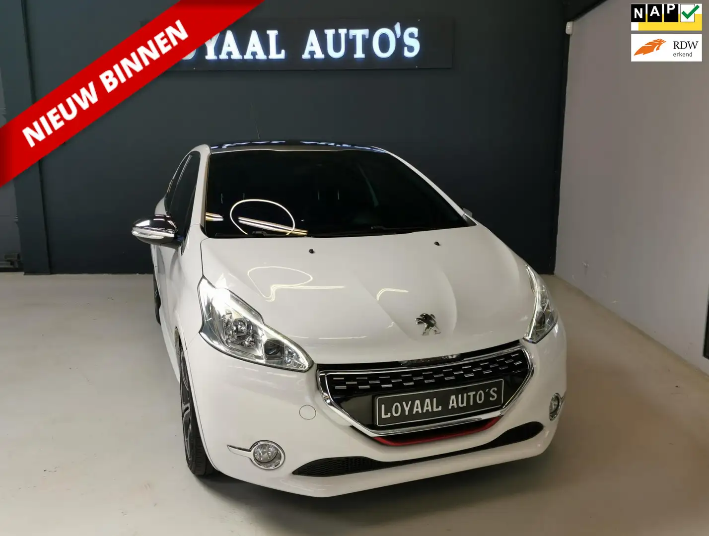 Peugeot 208 1.6 THP GTi | NAVI | AIRCO | CRUISE | PDC | NAP | Wit - 1