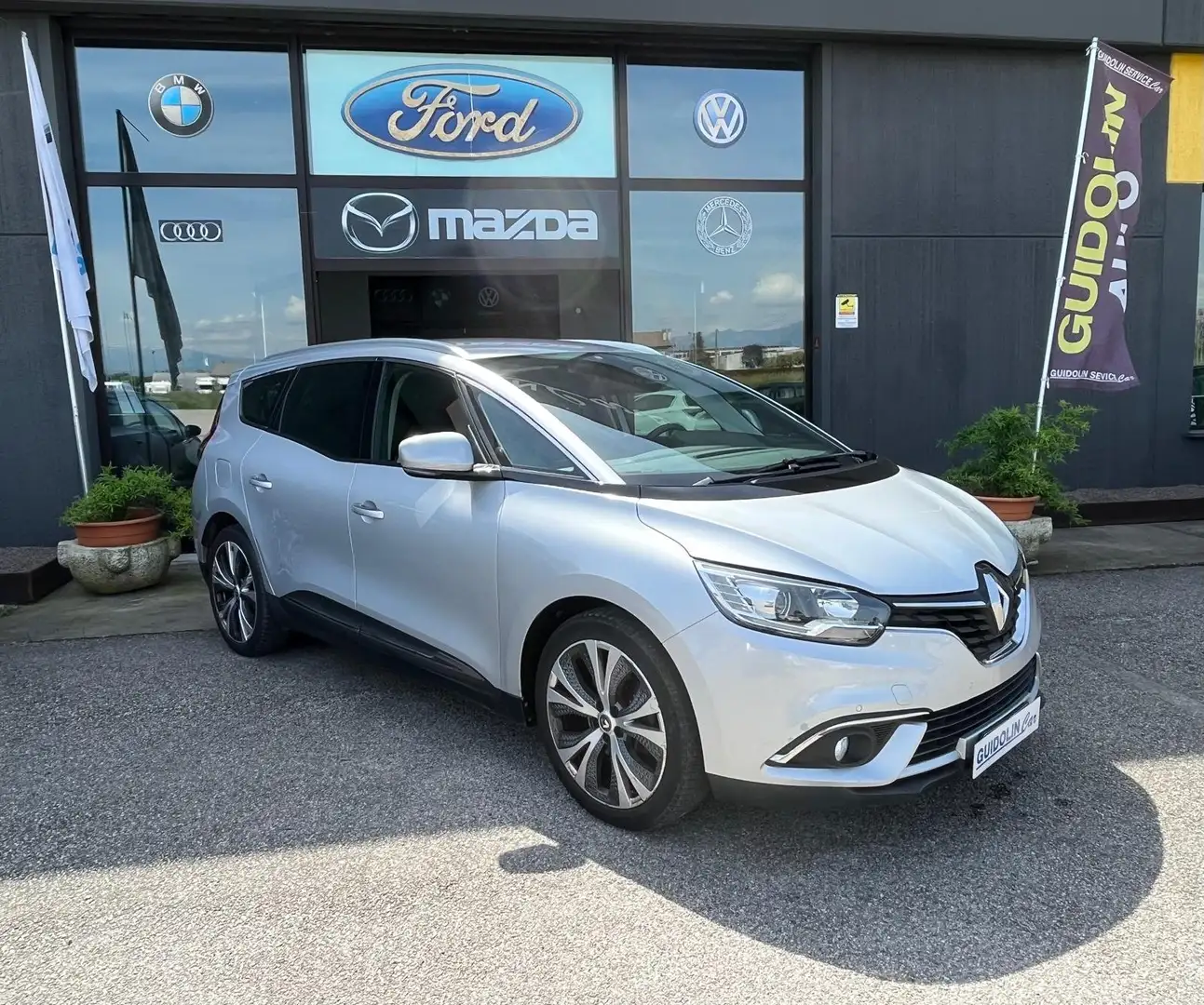 Renault Grand Scenic ENERGY INTENS 110CV EDC 7 POSTI (NEOPATENTATI) Argento - 1