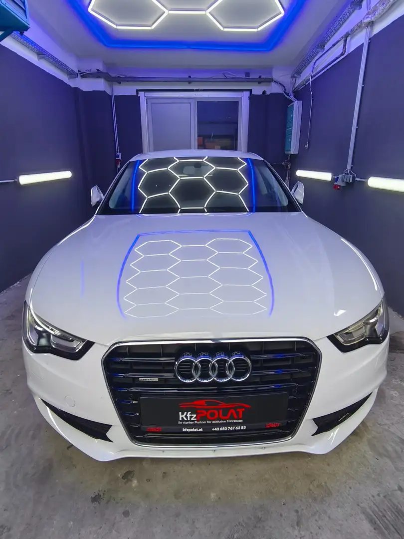 Audi A5 2.0 TDI quattro (130kW) Weiß - 1