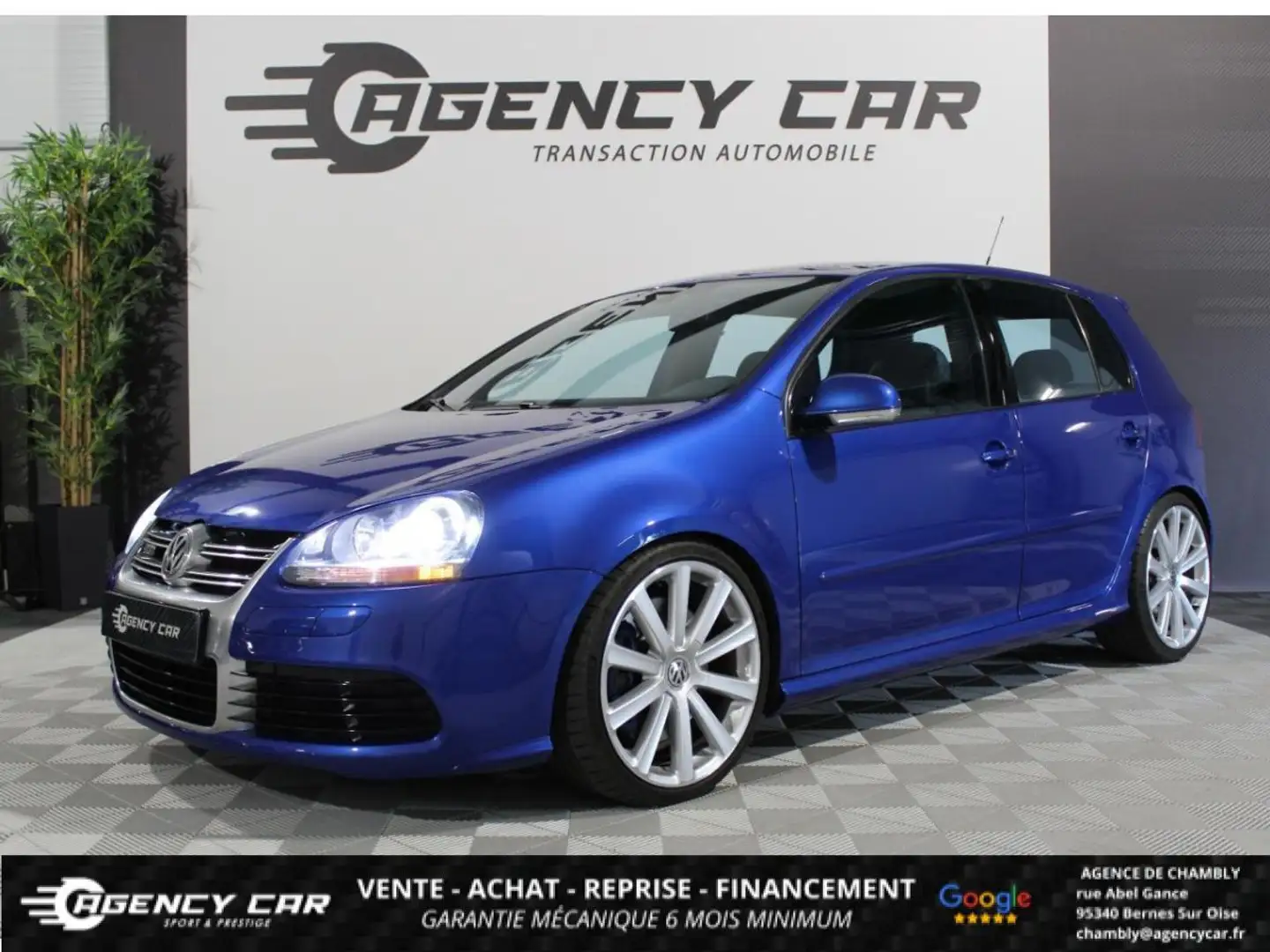 Volkswagen Golf V R32 3.2i V6 4Motion 250 CH Azul - 1