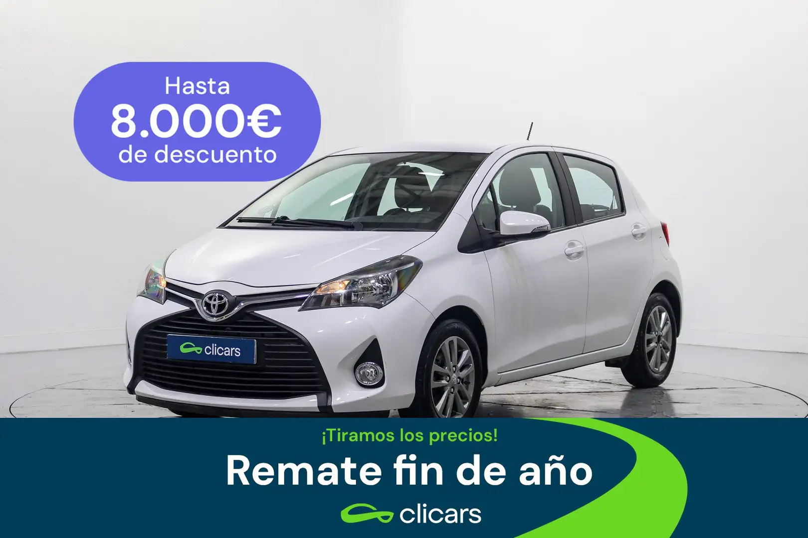 Toyota Yaris 1.3 Active Blanco - 1