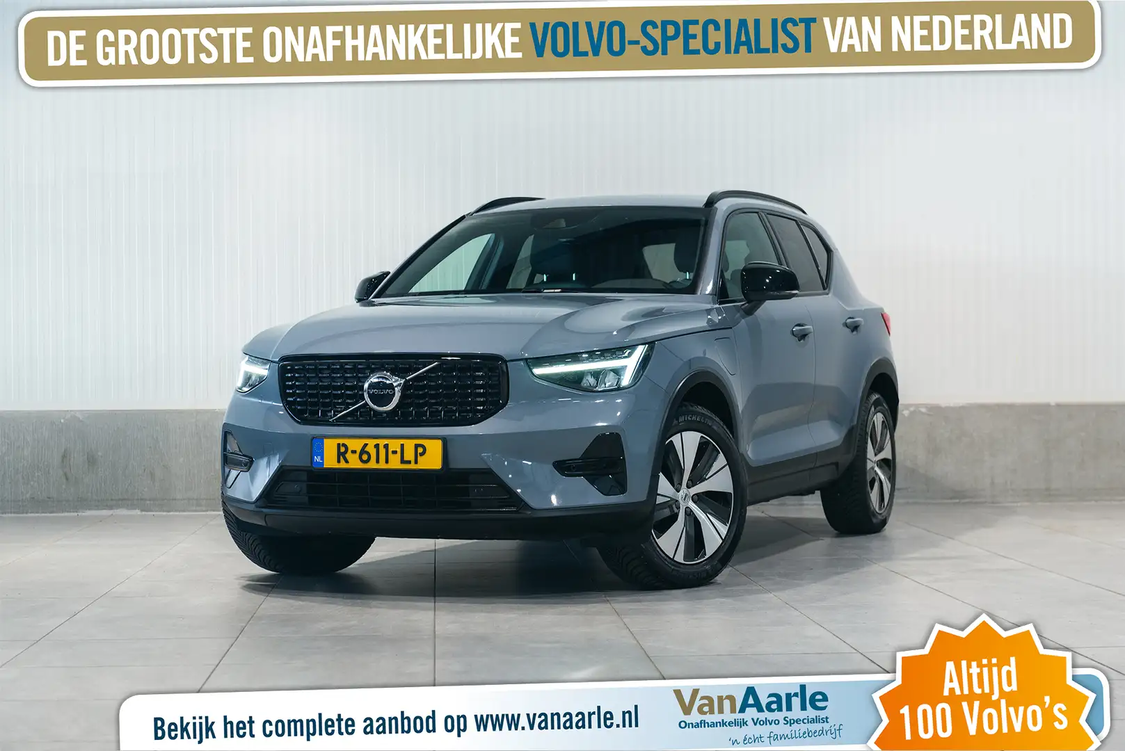 Volvo XC40 T4 Aut. Plug-in Hybrid Plus Dark ACC Parkeercamera Grijs - 1
