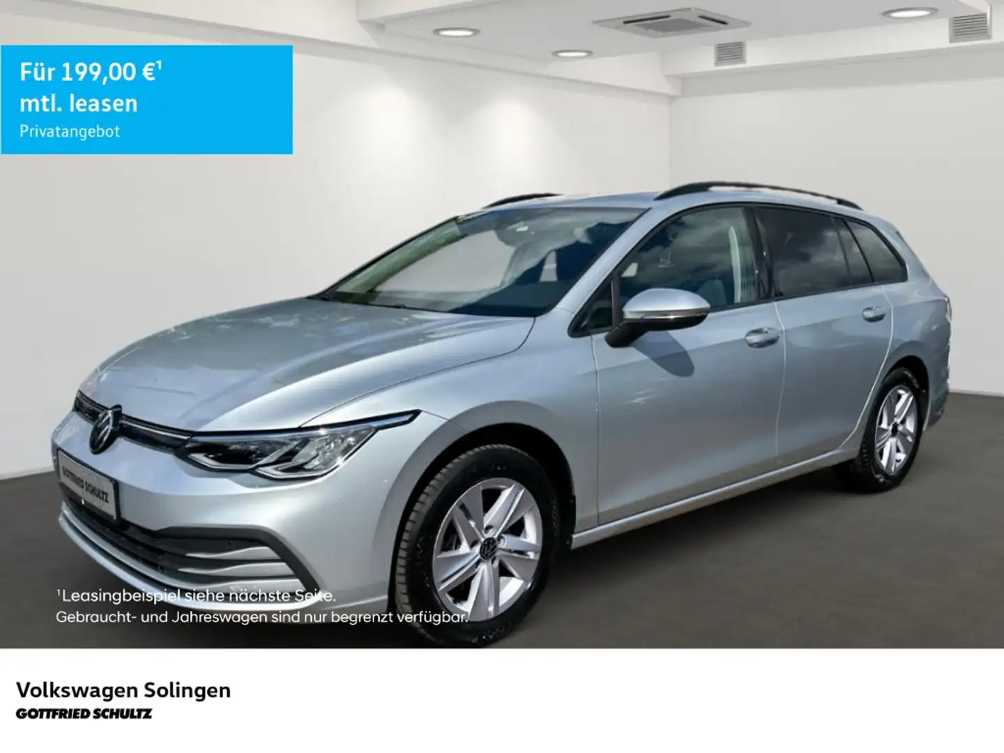 Volkswagen Golf Variant VIII 2.0 TDI Life SHZ App-Connect Travel Assis Silber - 1