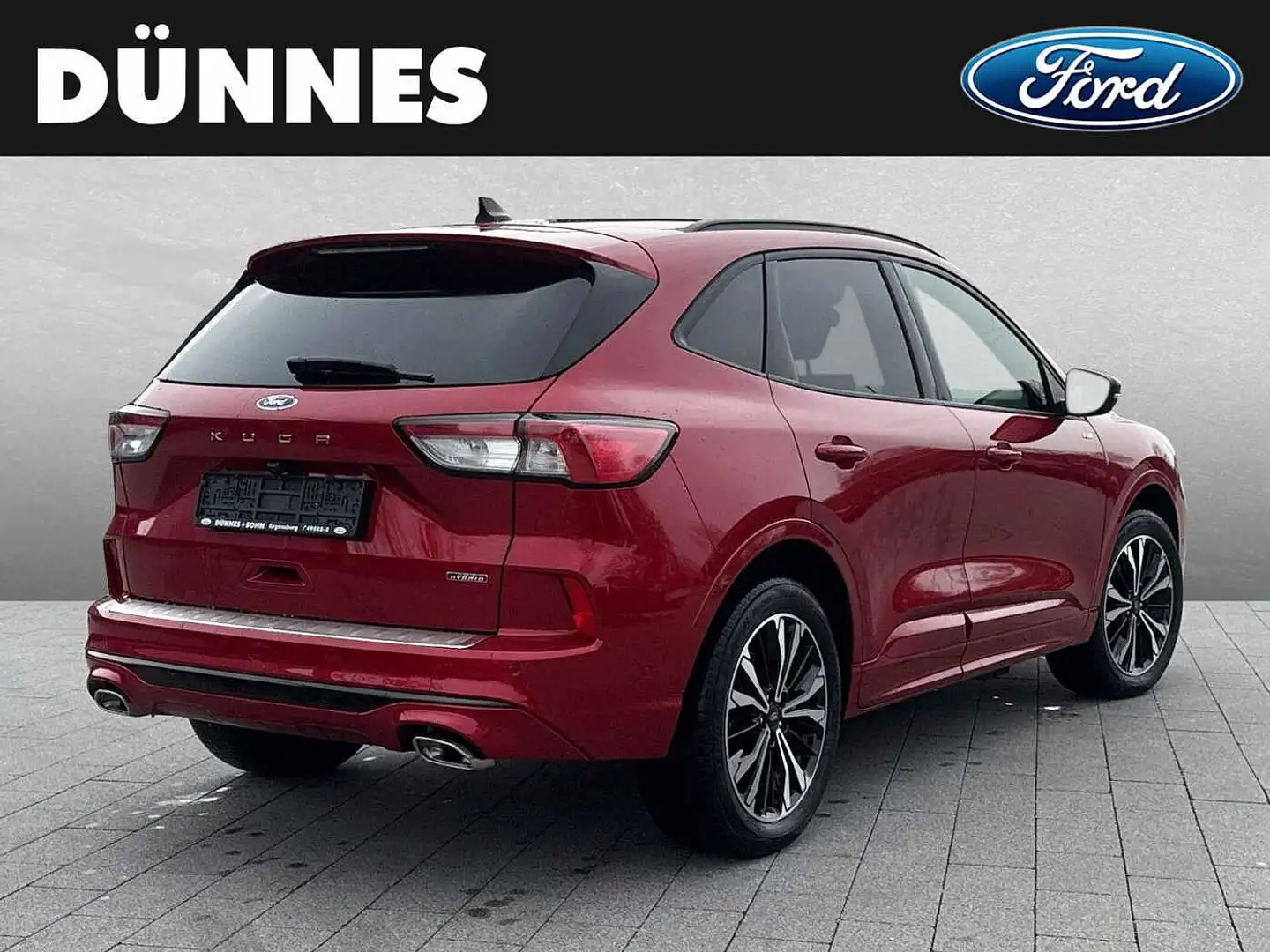 Ford Kuga 2.5 Duratec PHEV ST-LINE X Rood - 2