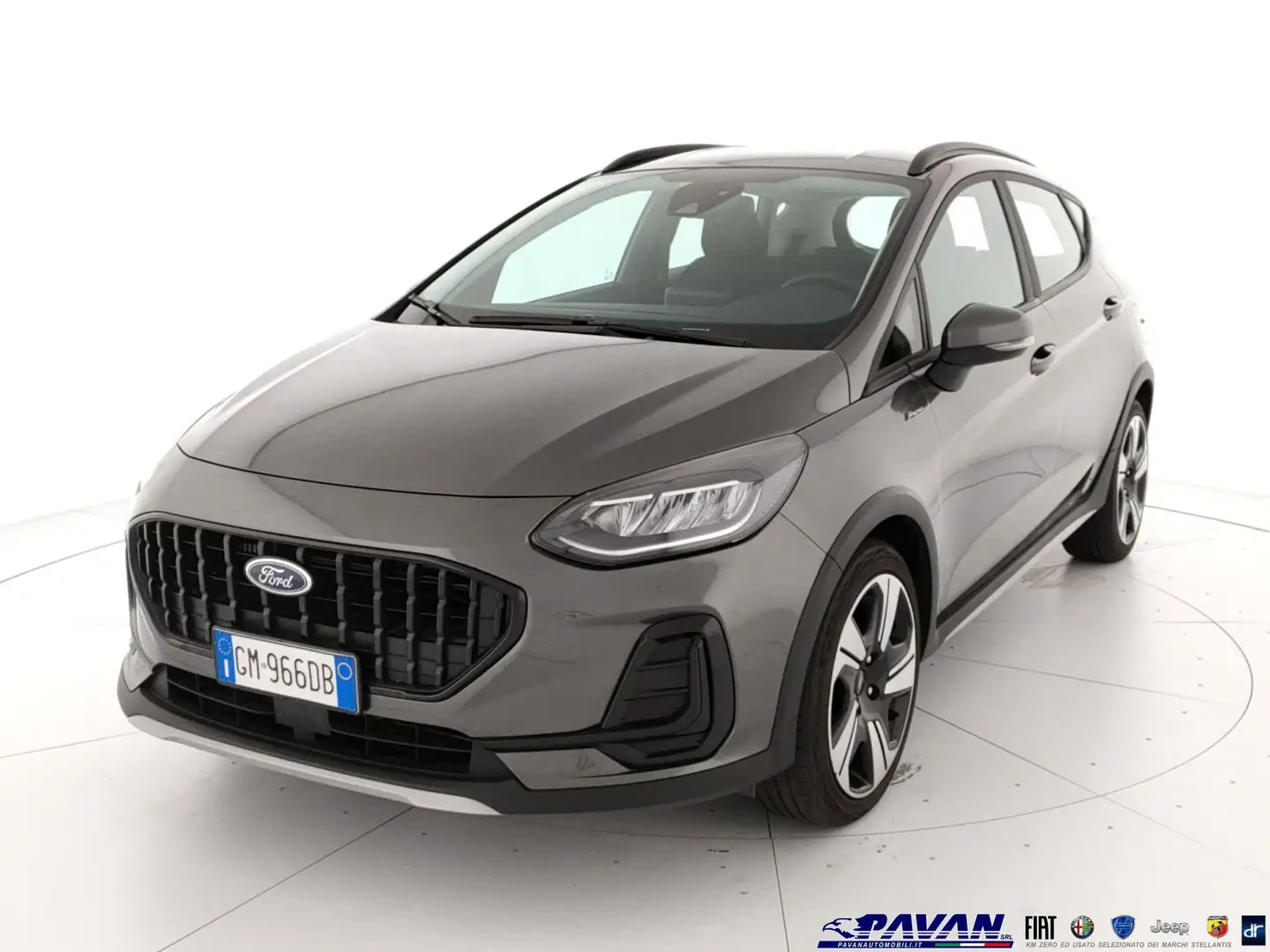 Ford Fiesta 1.0 Ecoboost Hybrid 125 CV 5 porte Active Gris - 1