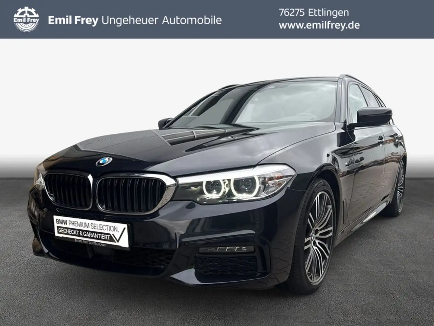 BMW 530 i Touring Aut. M-Sportpaket Navi HiFi Schwarz - 1