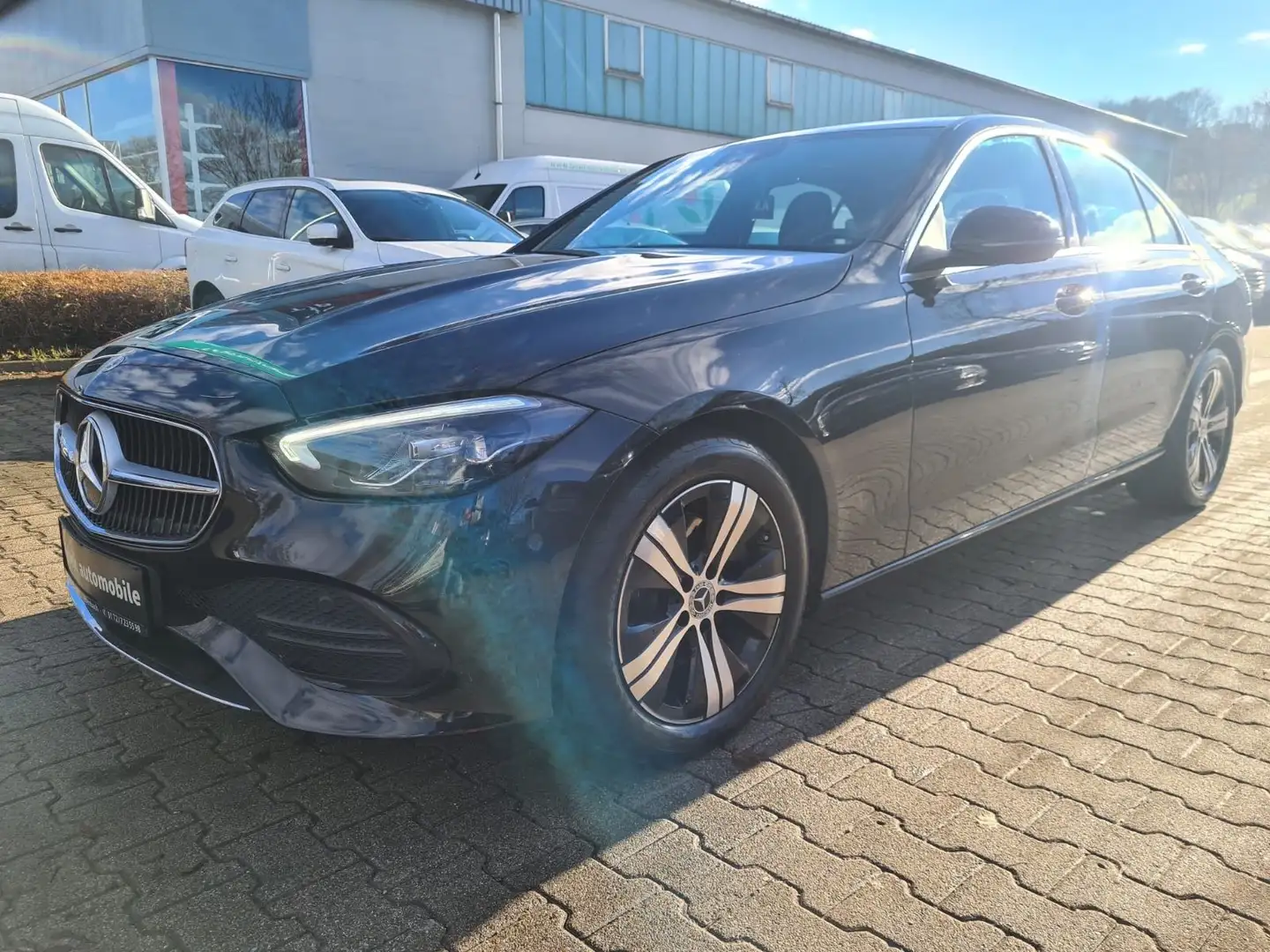 Mercedes-Benz C 220 C Limousine  Avantgarde 9-G LED MBUX Kamer Schwarz - 1