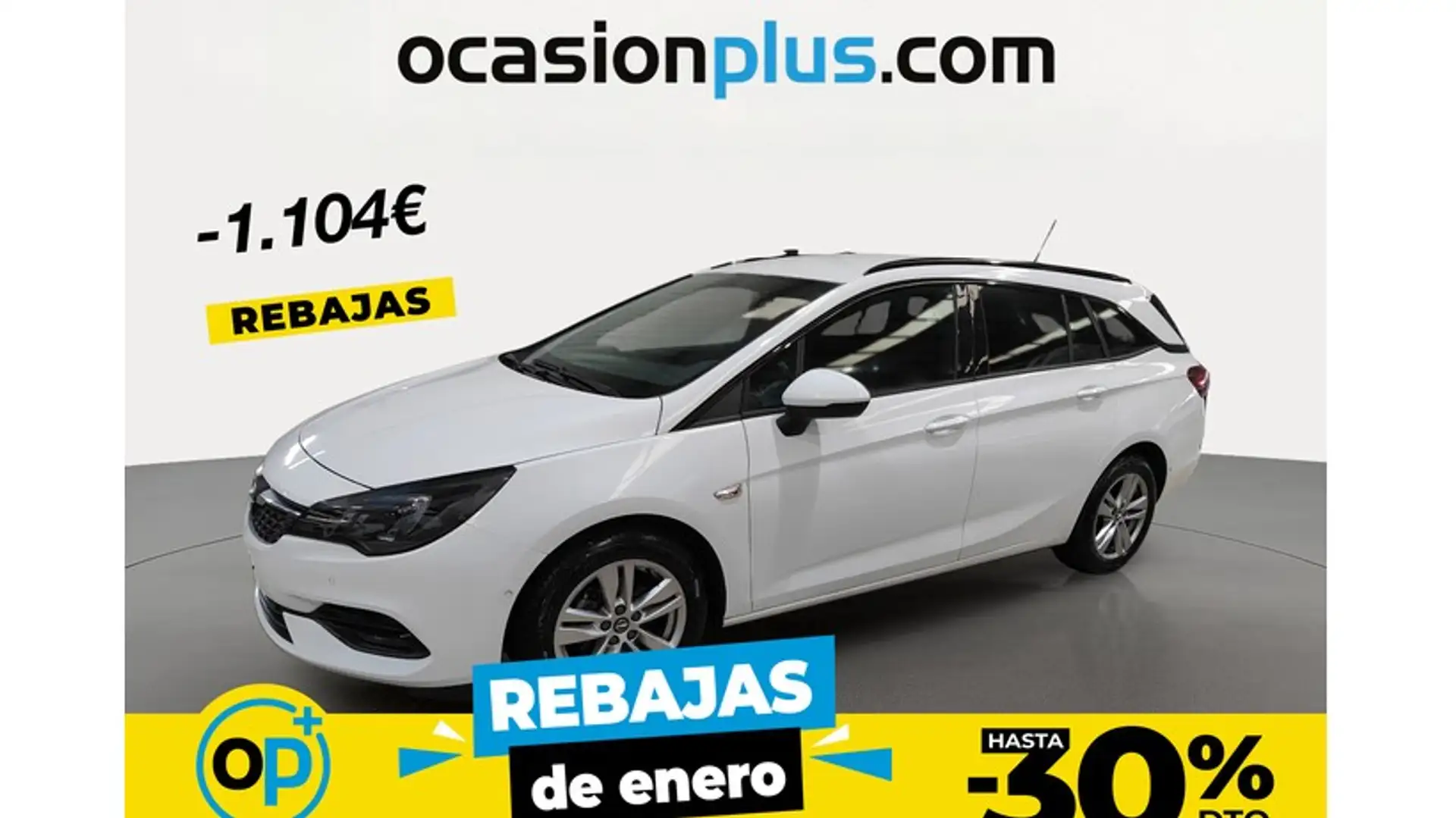 Opel Astra ST 1.5D S/S Elegance 122 Blanc - 1