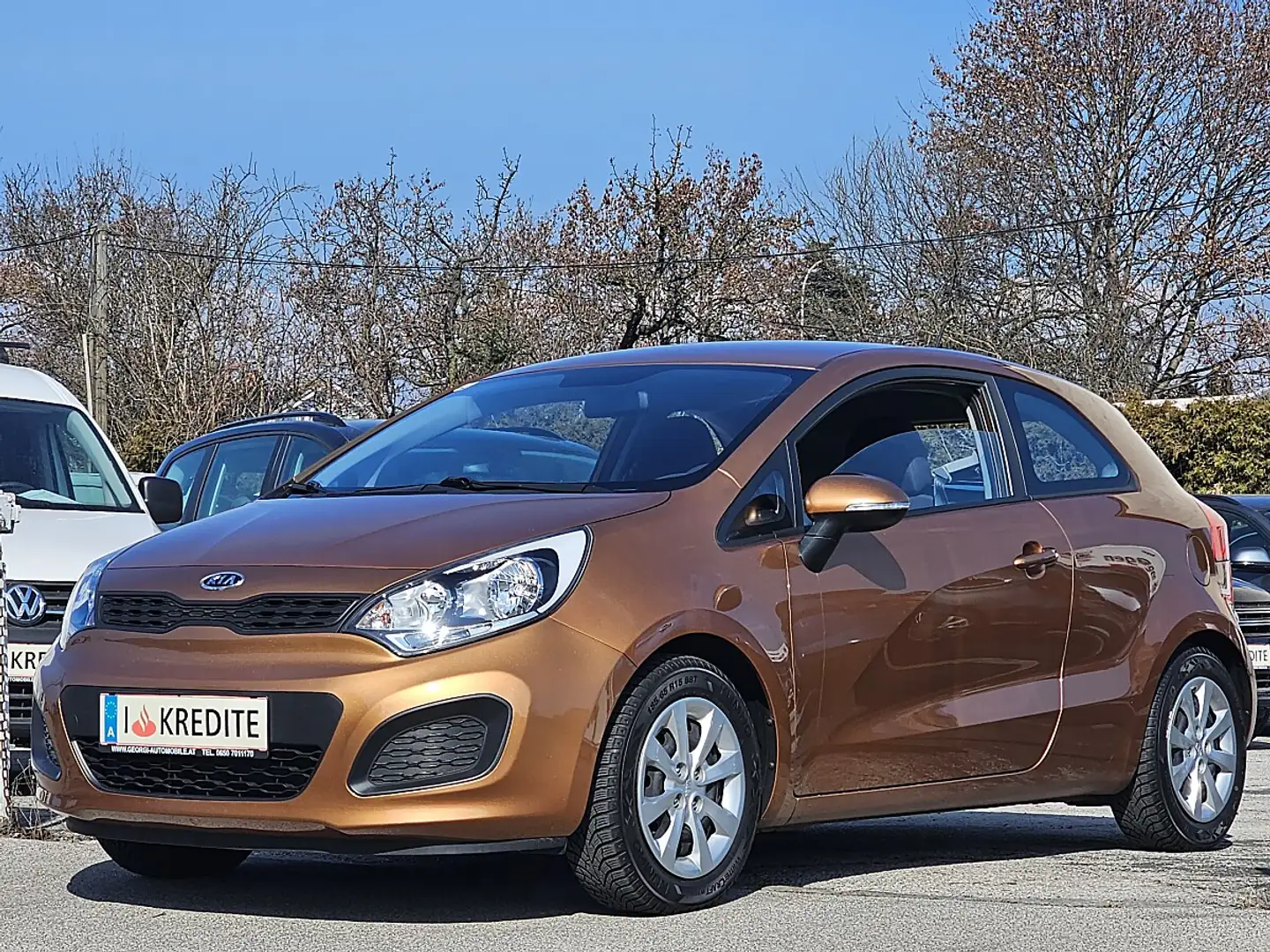 Kia Rio 1,2 CVVT Cool 1-Hand Pickerl+Service-OK Rostfre... Braun - 2