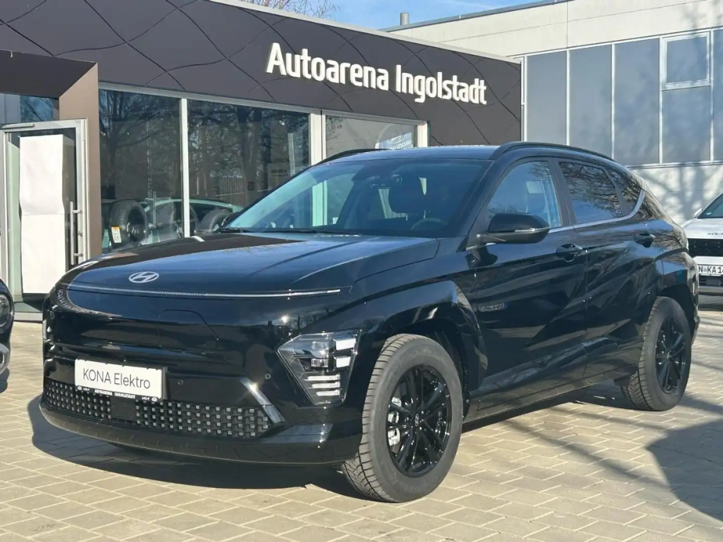 Hyundai KONA EV Trend 65.4 kWh + Elek. Heck Schwarz - 1
