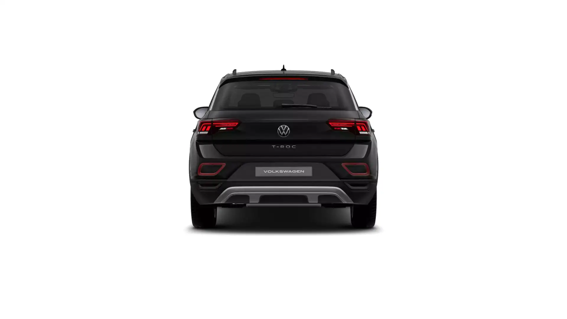 Volkswagen T-Roc 1.0 TSI Goal DAB+ Navi FrontAssist LightAs Schwarz - 2