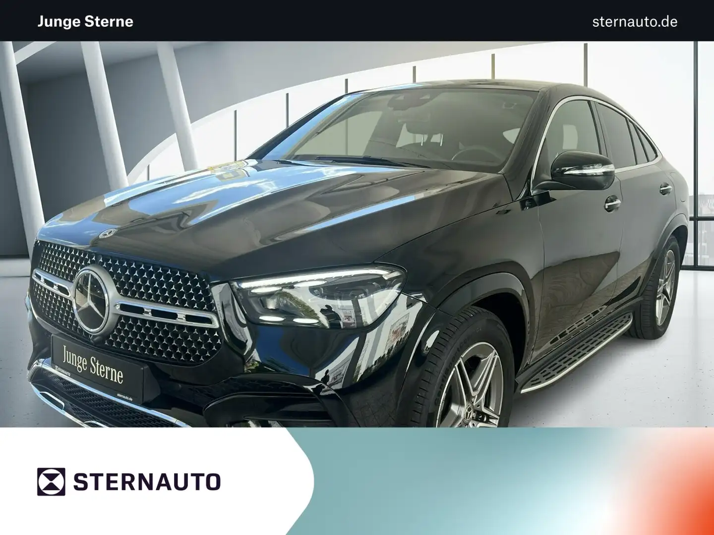 Mercedes-Benz GLE 400 GLE 400 e 4M AMG Line/Pano-Dach/Distronic/Kamera Schwarz - 1