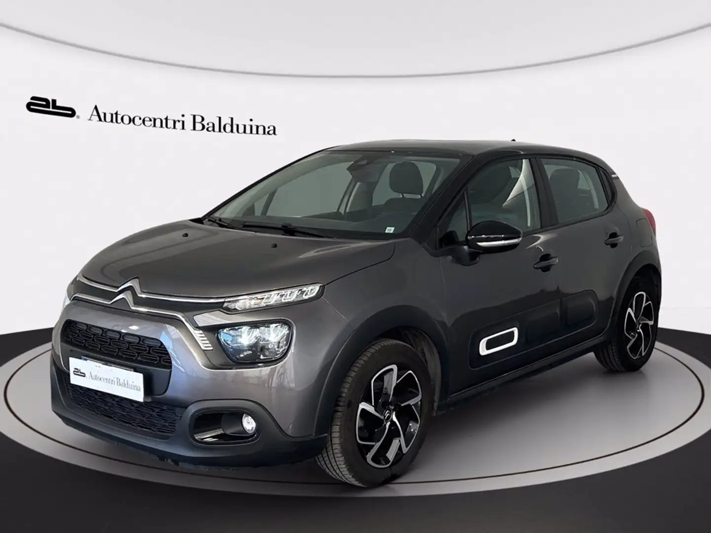 Citroen C3 1.2 puretech shine s&s 83cv neopatentati my20 Grigio - 1