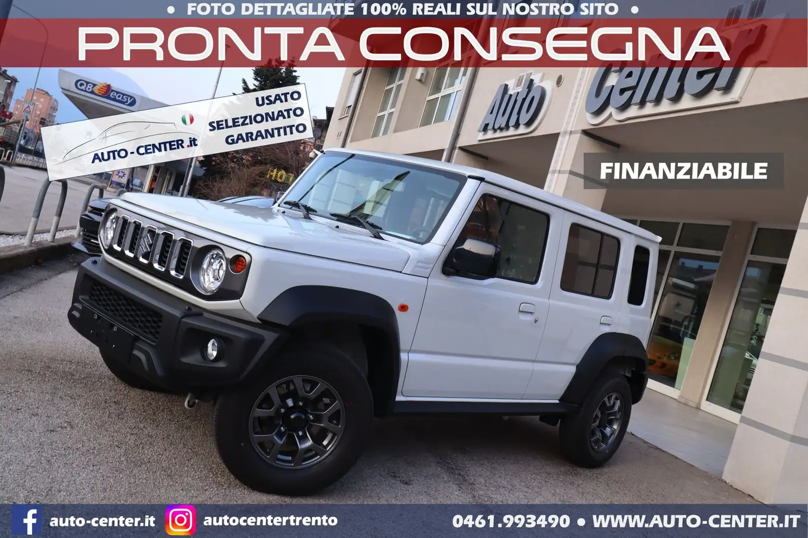 Suzuki Jimny 1.5 AT Allgrip 5PORTE AUTOVETTURA Bianco - 1