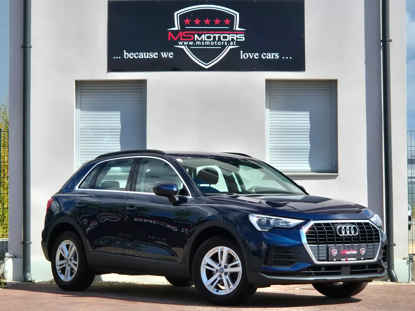 Audi Q3 35 TFSI S-tronic / 1.BESITZ*DIGI TACHO*ASSISTENTEN Blau - 1