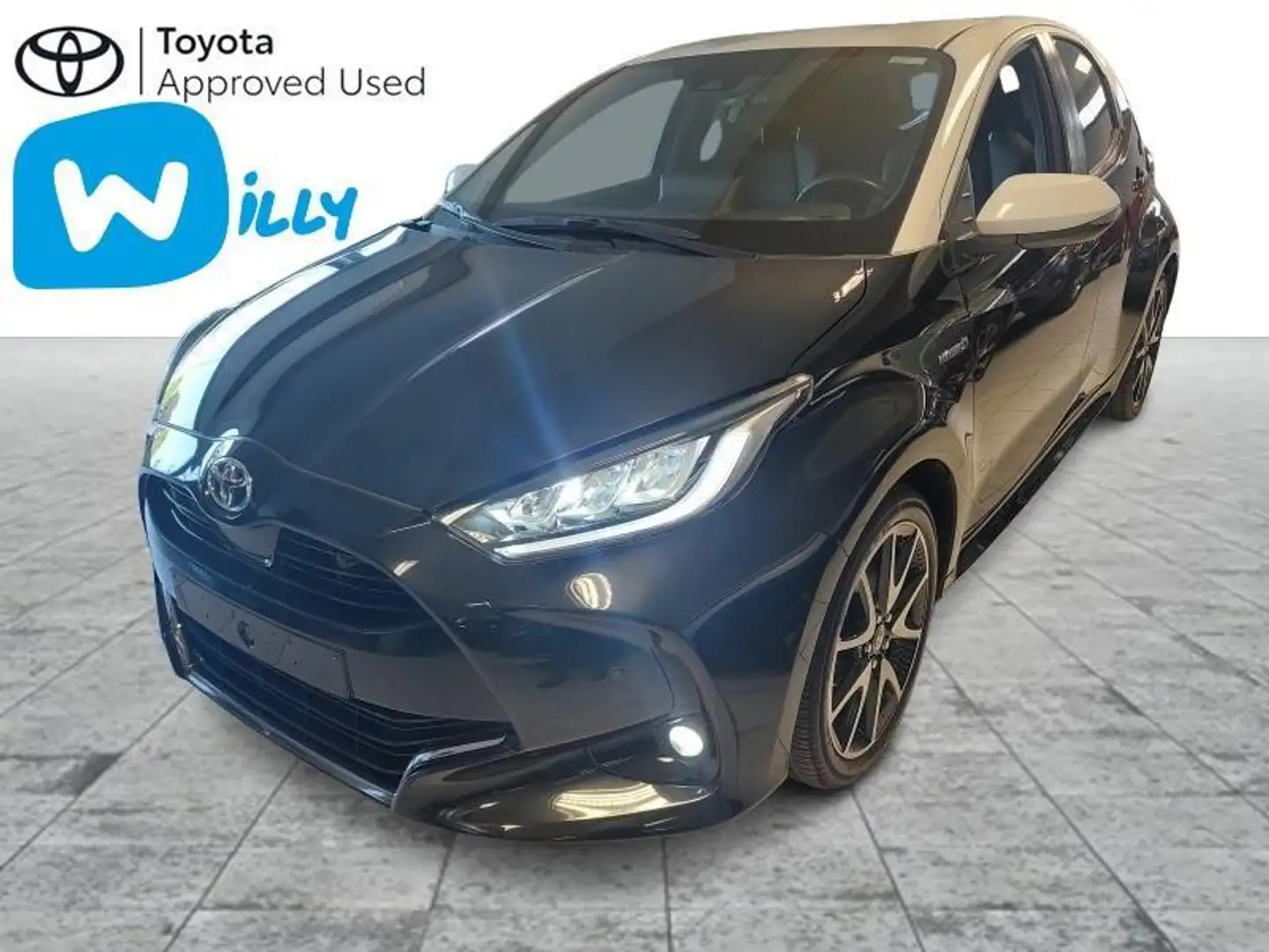 Toyota Yaris hybrid STYLE Zwart - 1