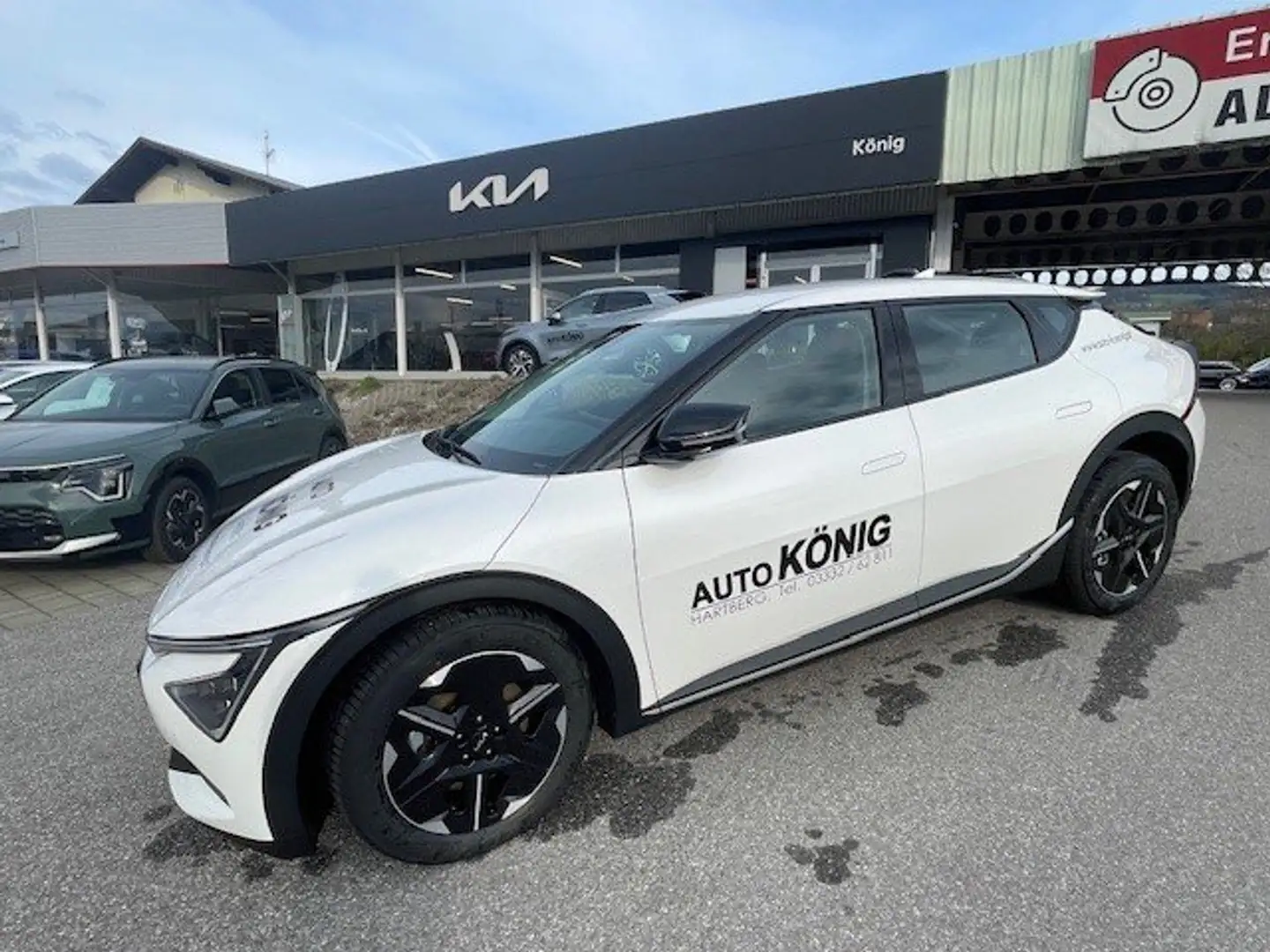 Kia EV6 AIR 84,0KWH RWD AT 229 Weiß - 1