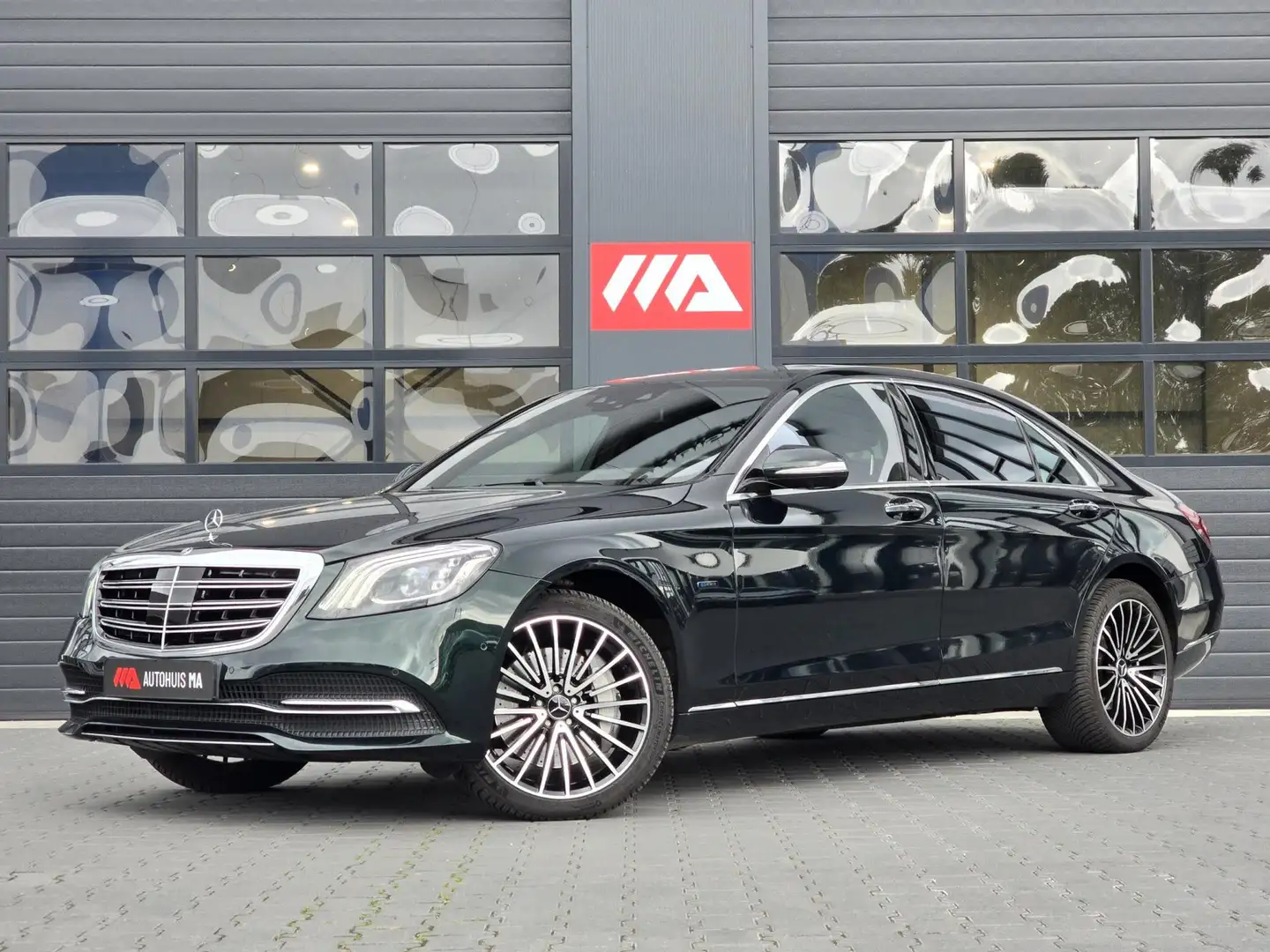 Mercedes-Benz S 560 E Lang Premium Plus Massage|Stoelventilatie|Burmeste Grün - 1
