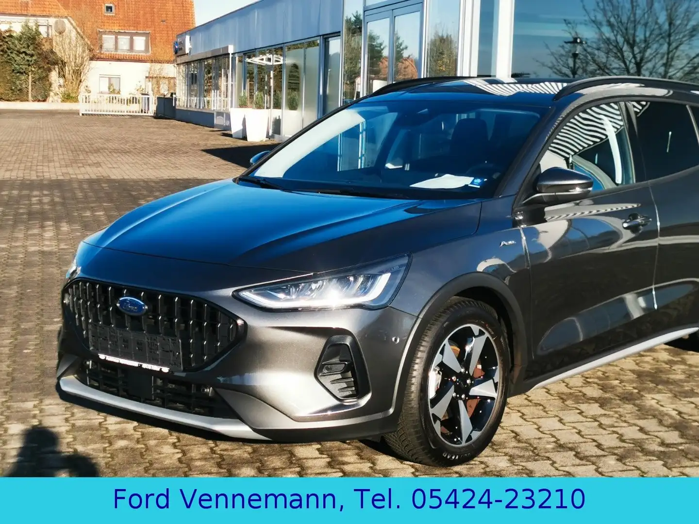 Ford Focus 1.0 EB Active X*iACC*TWA*Kam*4J.FGS* Gris - 1