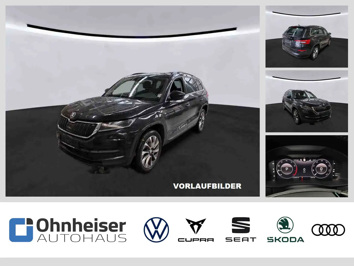 Skoda Kodiaq 1.5 TSI DSG Clever AHK*ACC*360Kam*SHZ*NAVI Schwarz - 1