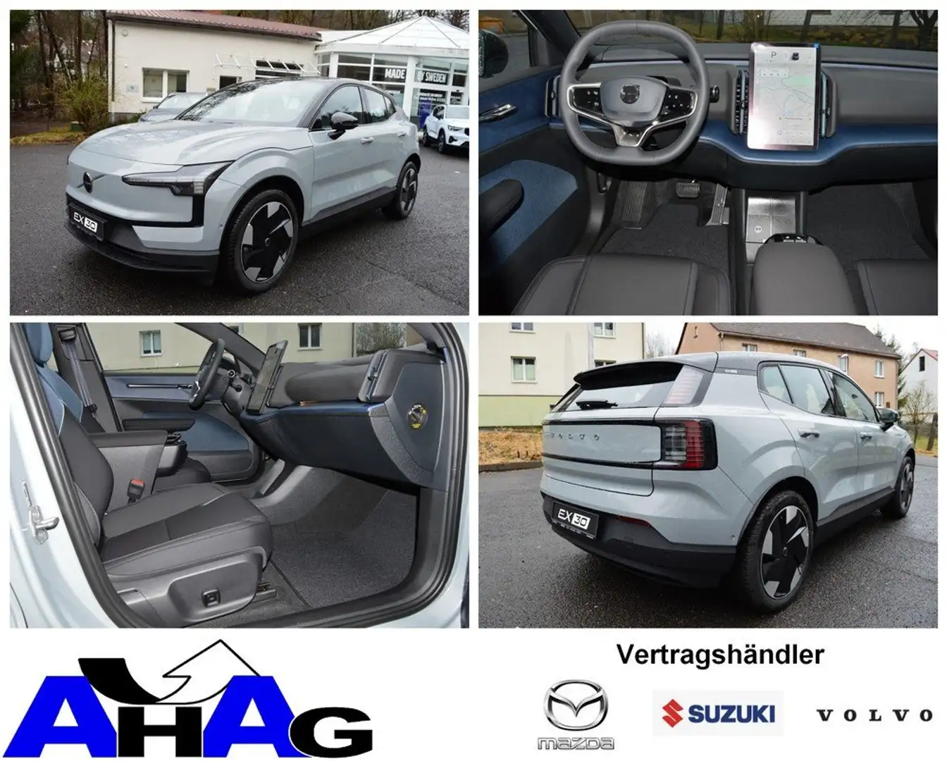 Volvo EX30 Single Motor Extended Range Ultra *360+Pano* Grau - 1