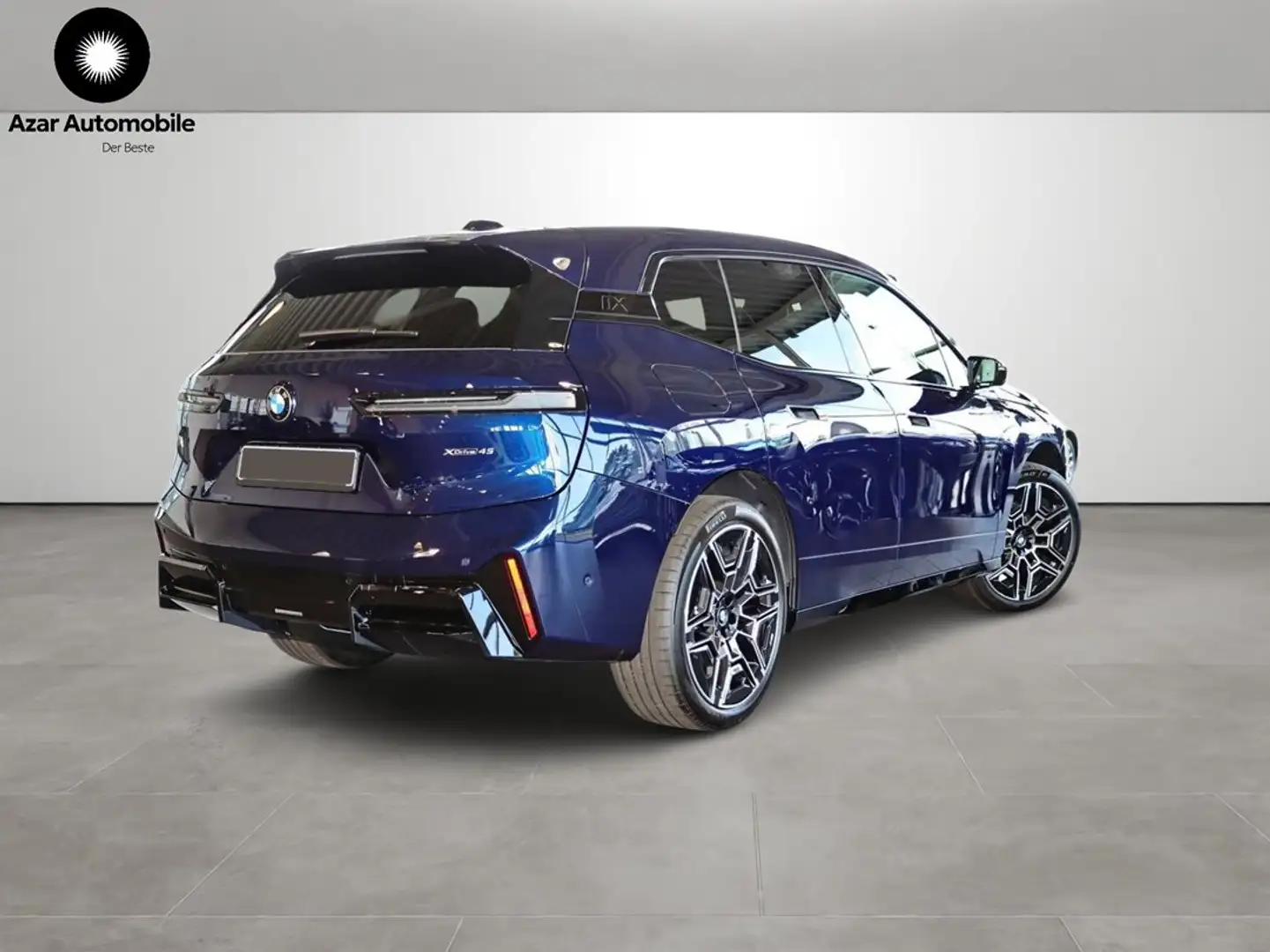 BMW iX xDrive45 M-Sport Laser Pano DVD "Facelift" Blau - 2