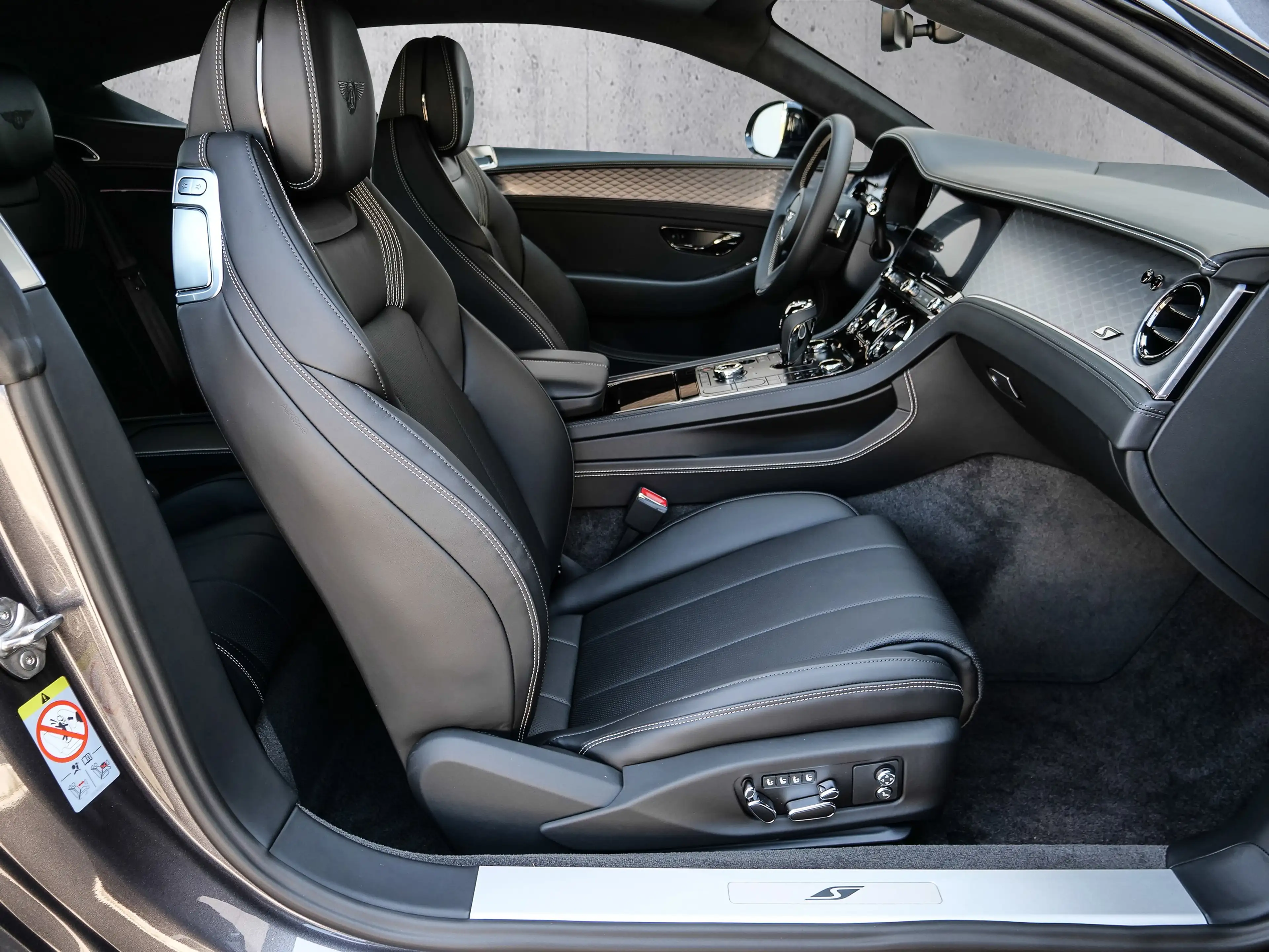 Bentley Continental GT S Mood Lighting, Dark Chrome Interior — photo 6