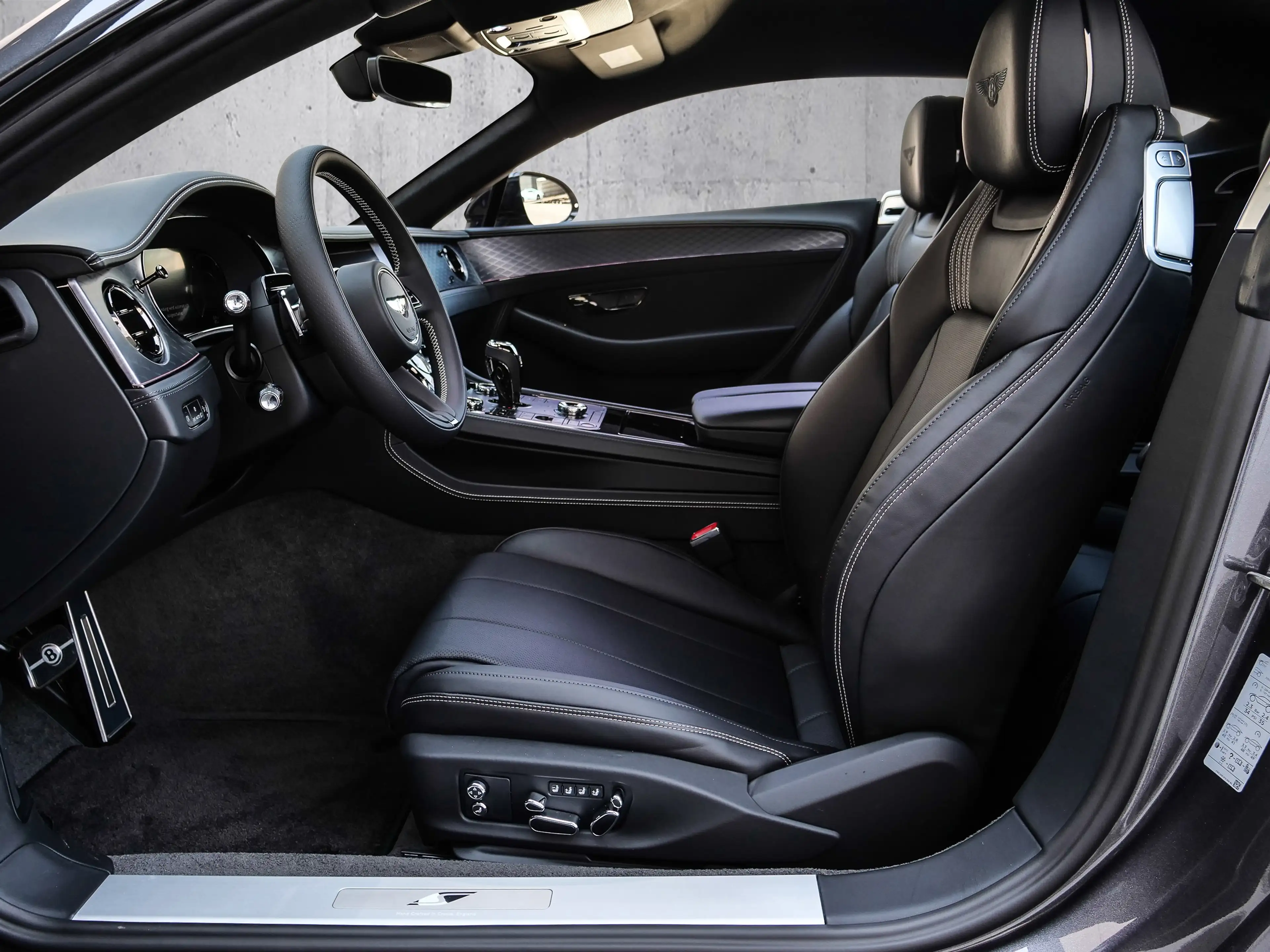 Bentley Continental GT S Mood Lighting, Dark Chrome Interior — photo 8