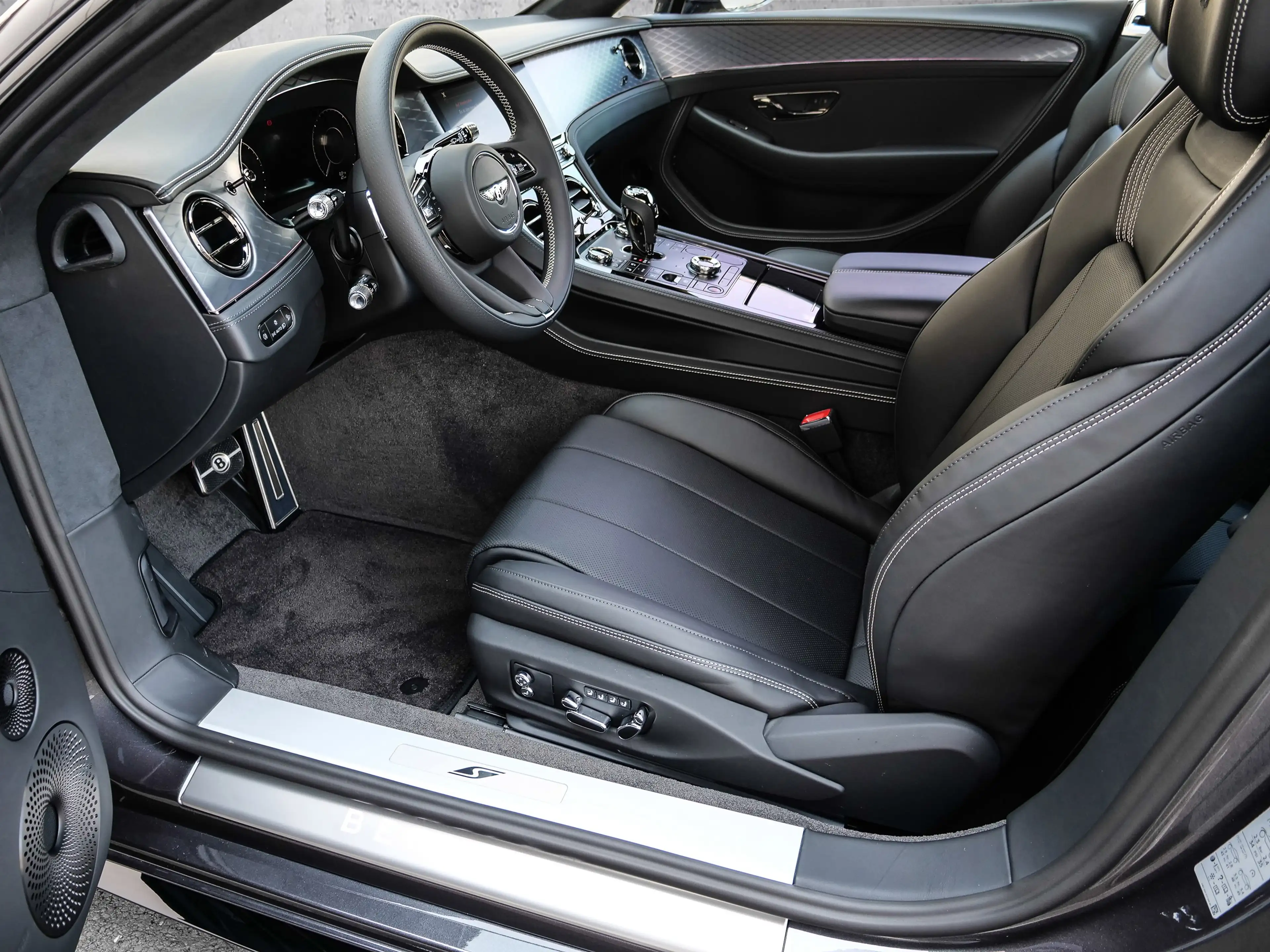 Bentley Continental GT S Mood Lighting, Dark Chrome Interior — photo 13